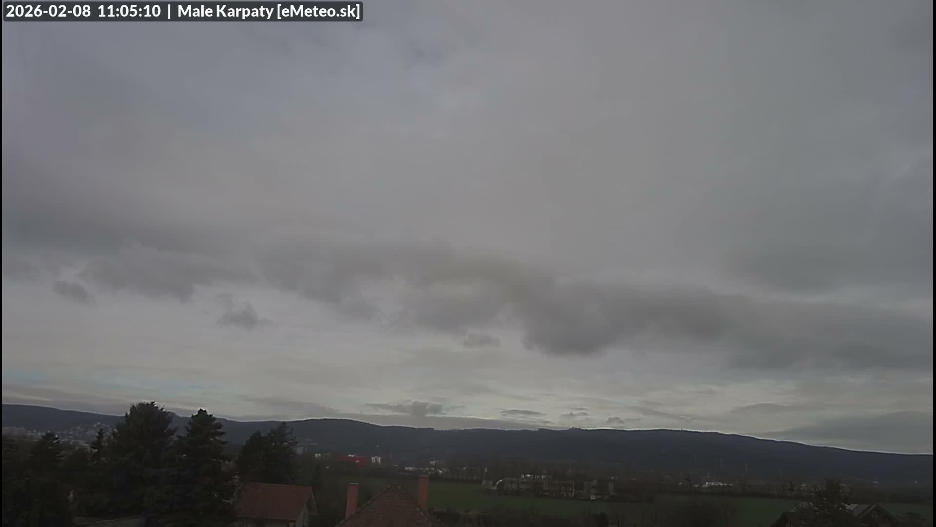 Bratislava , Little Carpathians (Malé Karpaty) View from Vajnory Live Cam -  Vajnory, Bratislava III, Bratislava, Slovakia
