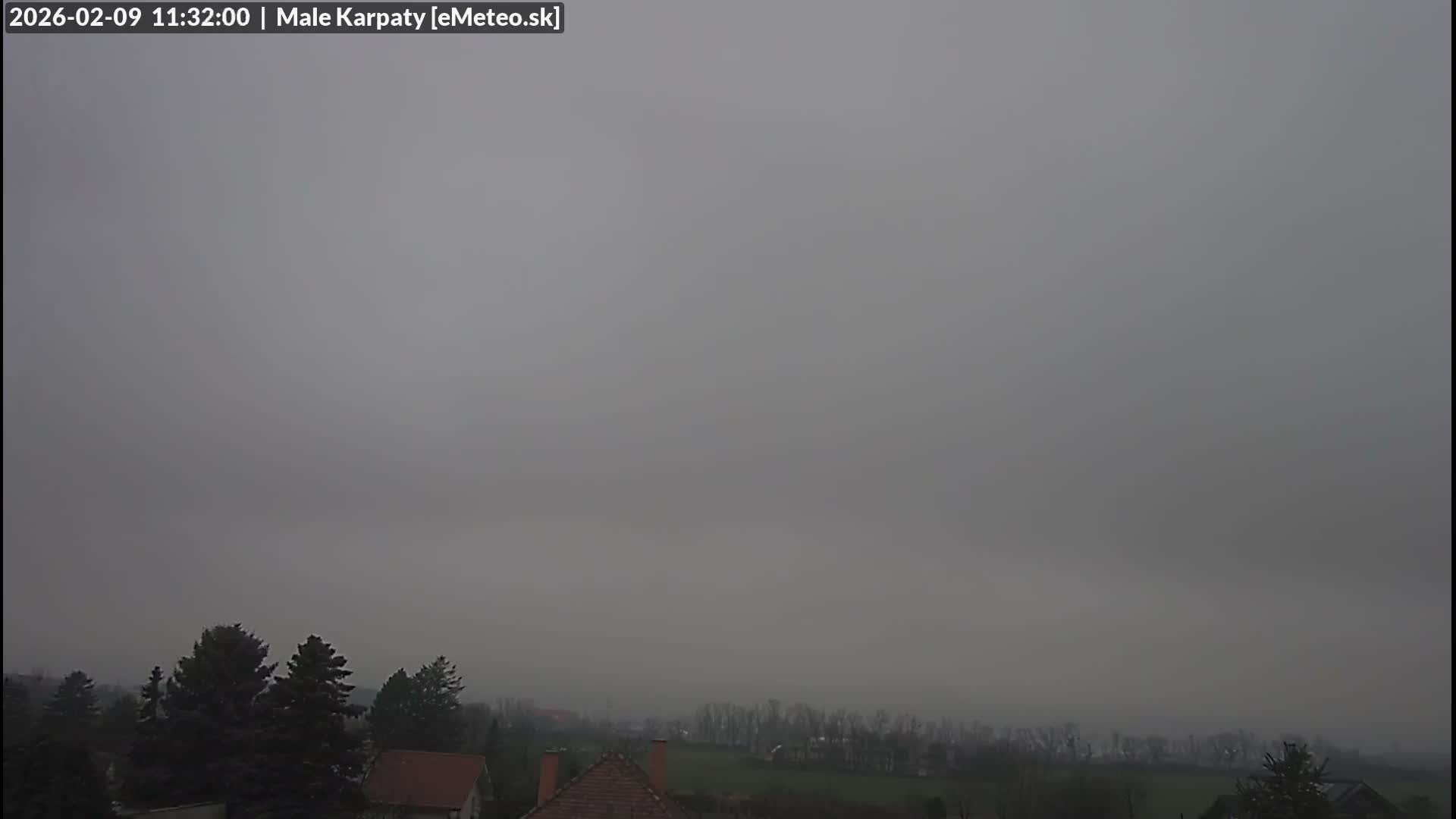 Bratislava , Little Carpathians (Malé Karpaty) View from Vajnory Live Cam -  Vajnory, Bratislava III, Bratislava, Slovakia