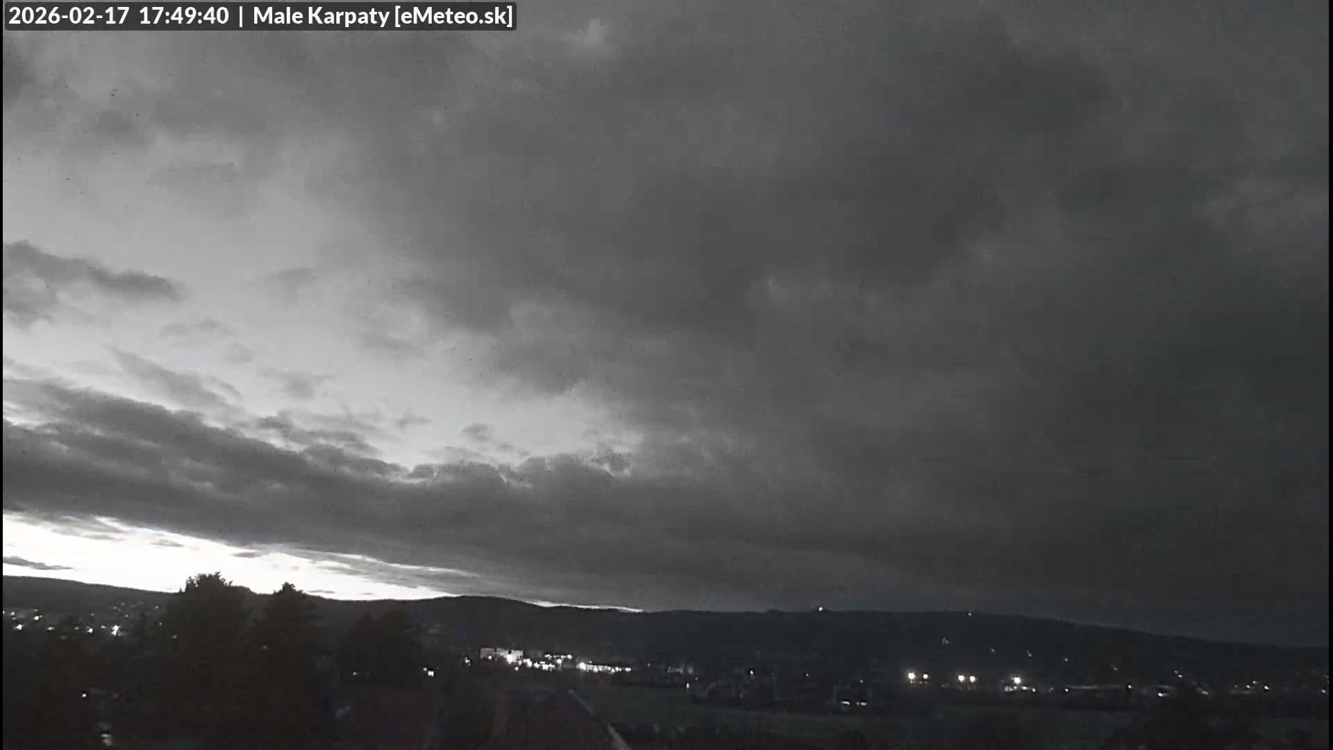 Bratislava , Little Carpathians (Malé Karpaty) View from Vajnory Live Cam -  Vajnory, Bratislava III, Bratislava, Slovakia