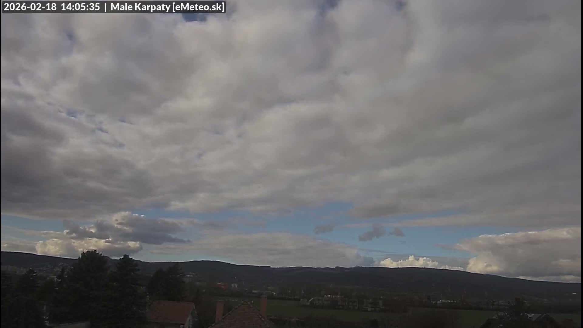 Bratislava , Little Carpathians (Malé Karpaty) View from Vajnory Live Cam -  Vajnory, Bratislava III, Bratislava, Slovakia