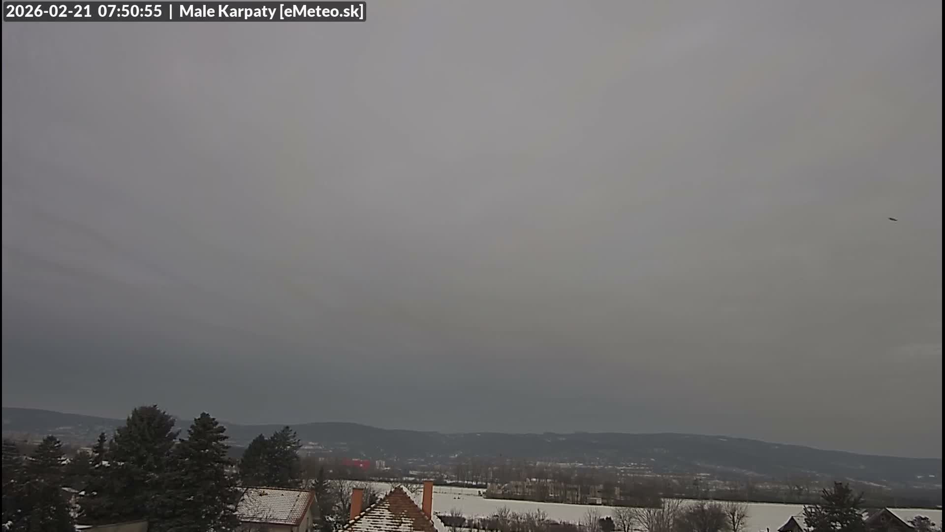 Bratislava , Little Carpathians (Malé Karpaty) View from Vajnory Live Cam -  Vajnory, Bratislava III, Bratislava, Slovakia
