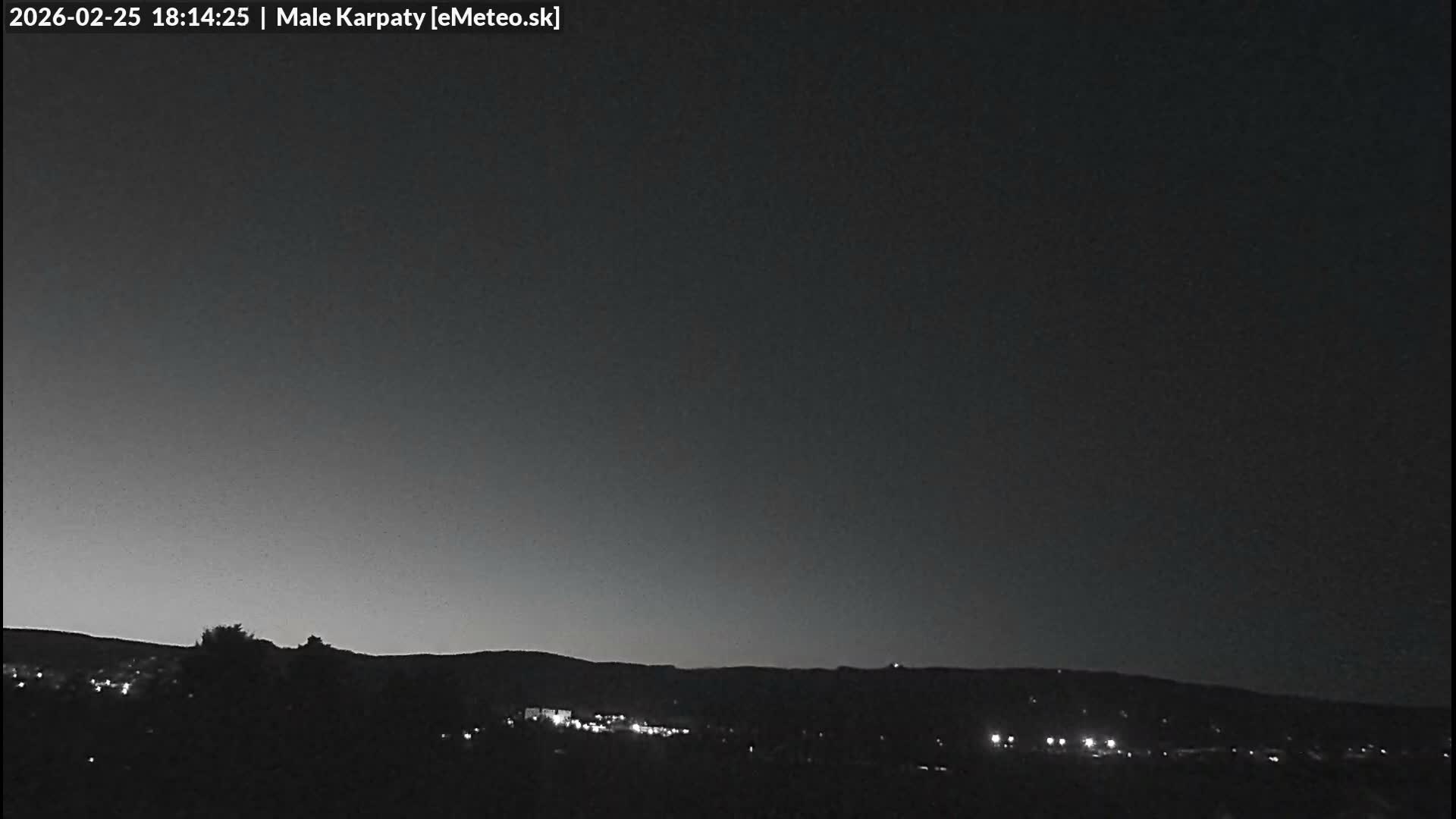 Bratislava , Little Carpathians (Malé Karpaty) View from Vajnory Live Cam -  Vajnory, Bratislava III, Bratislava, Slovakia