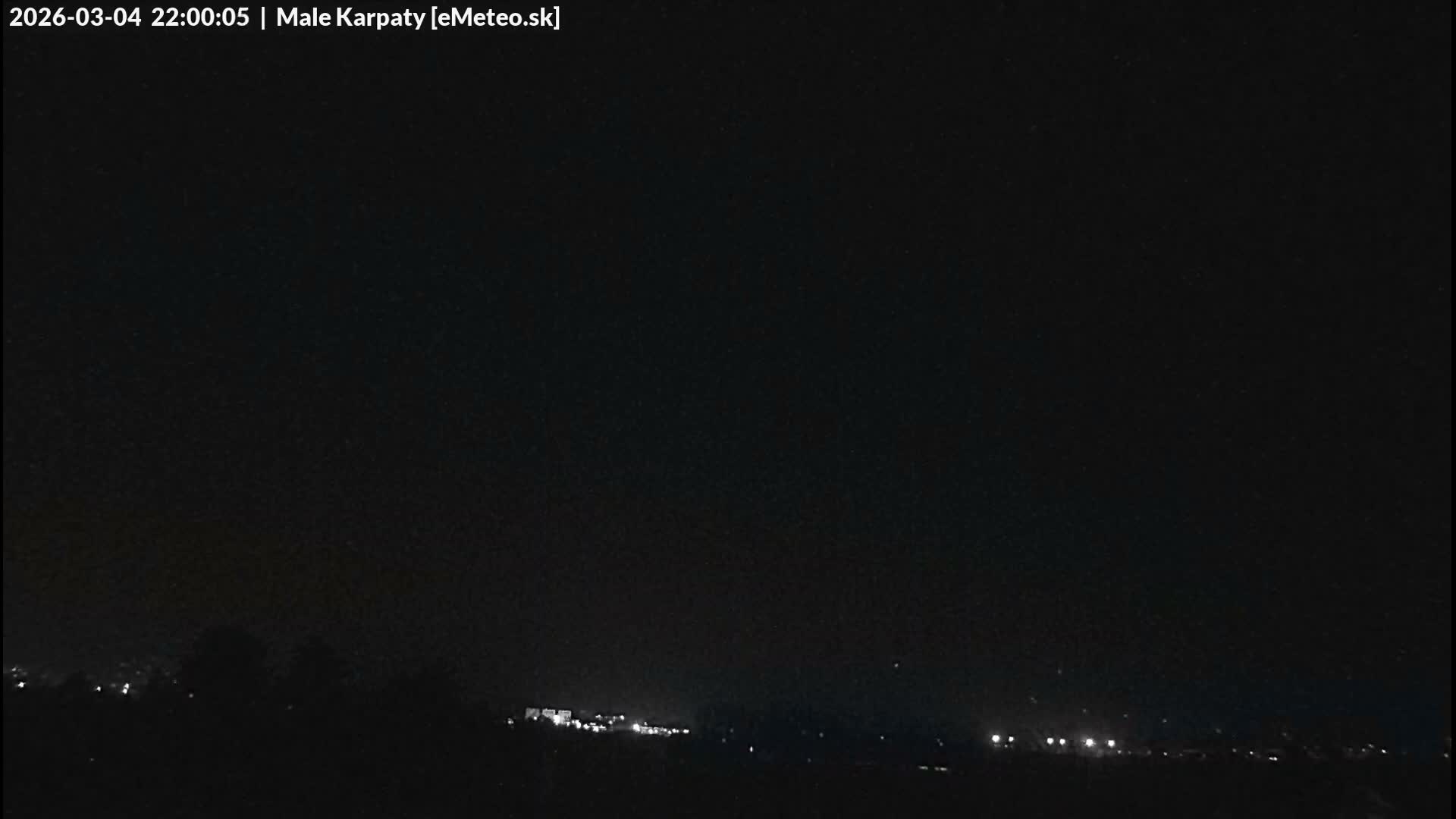 Bratislava , Little Carpathians (Malé Karpaty) View from Vajnory Live Cam -  Vajnory, Bratislava III, Bratislava, Slovakia