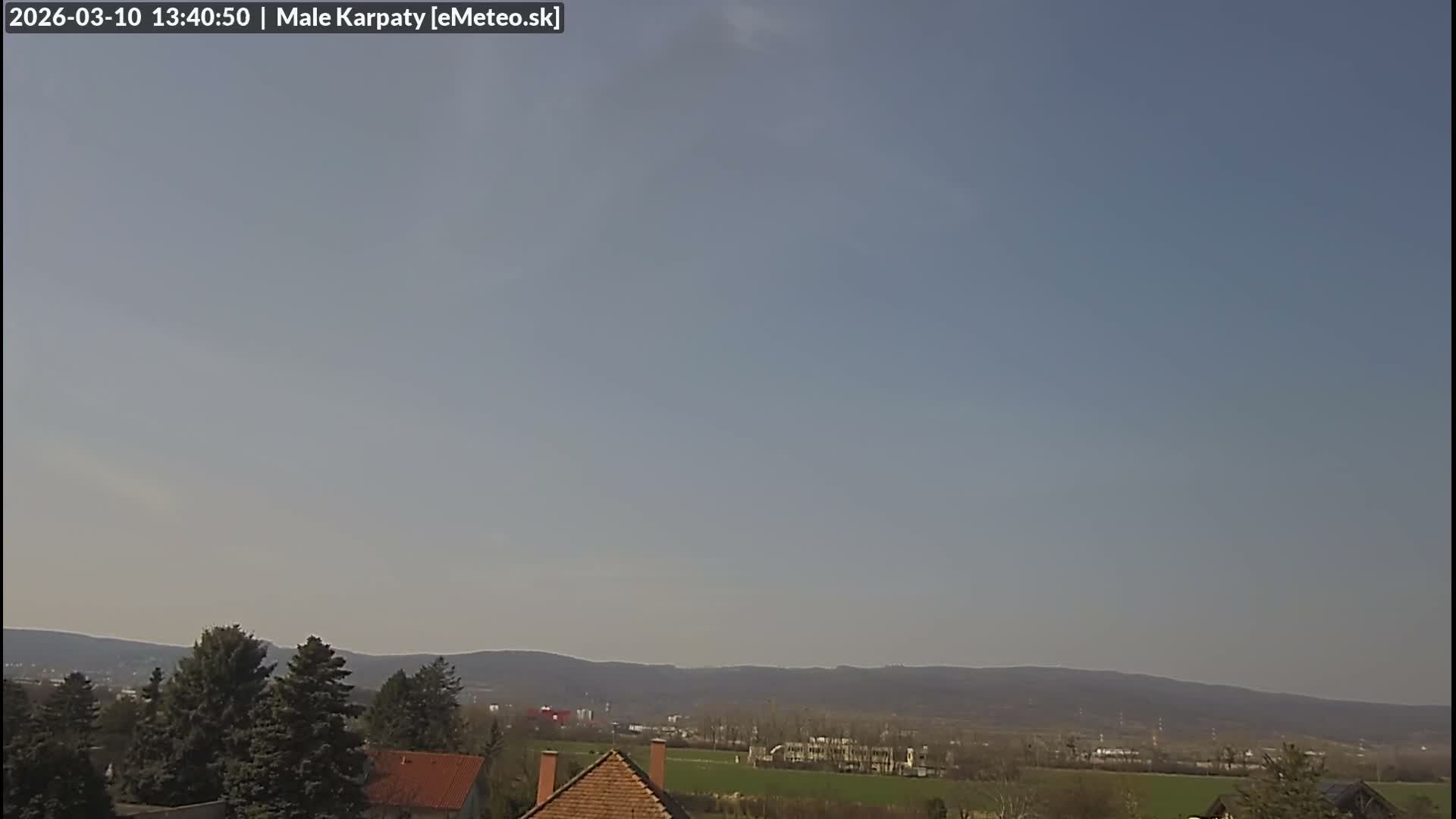 Bratislava , Little Carpathians (Malé Karpaty) View from Vajnory Live Cam -  Vajnory, Bratislava III, Bratislava, Slovakia