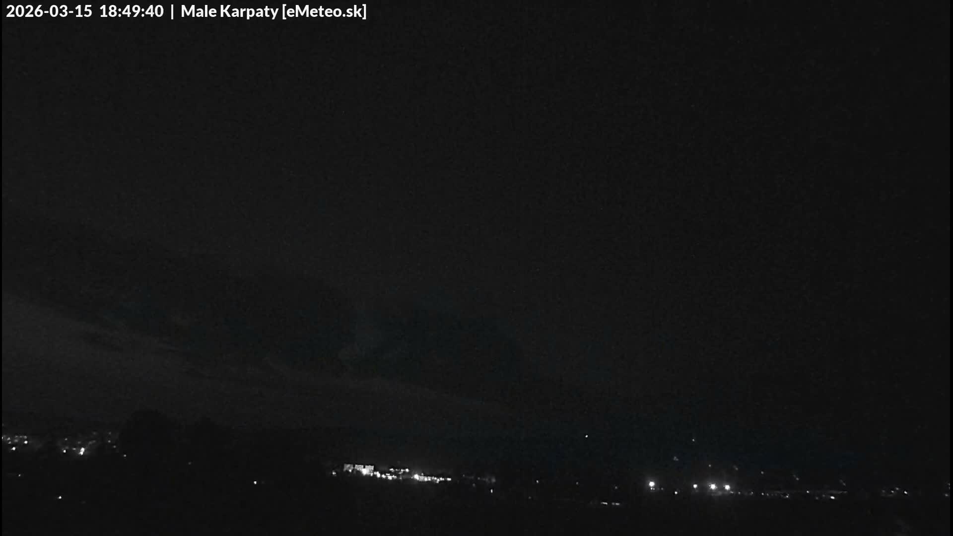 Bratislava , Little Carpathians (Malé Karpaty) View from Vajnory Live Cam -  Vajnory, Bratislava III, Bratislava, Slovakia