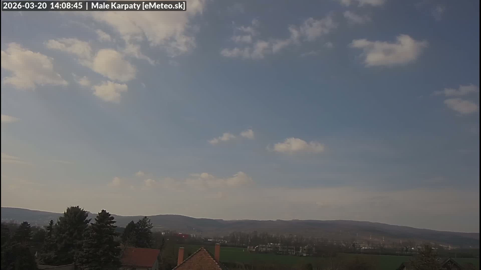 Bratislava , Little Carpathians (Malé Karpaty) View from Vajnory Live Cam -  Vajnory, Bratislava III, Bratislava, Slovakia