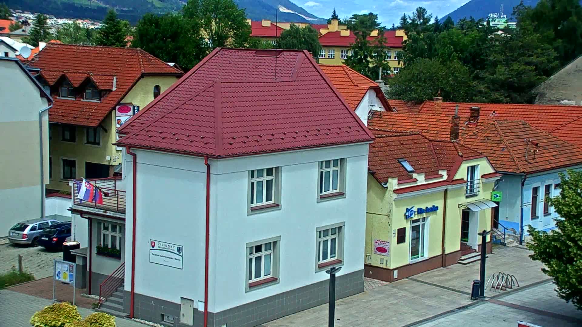  Martin City Center & Malú Fatra National Mountain Range Park Live Cam - Martin, Okres Martin, Zilina, Slovakia