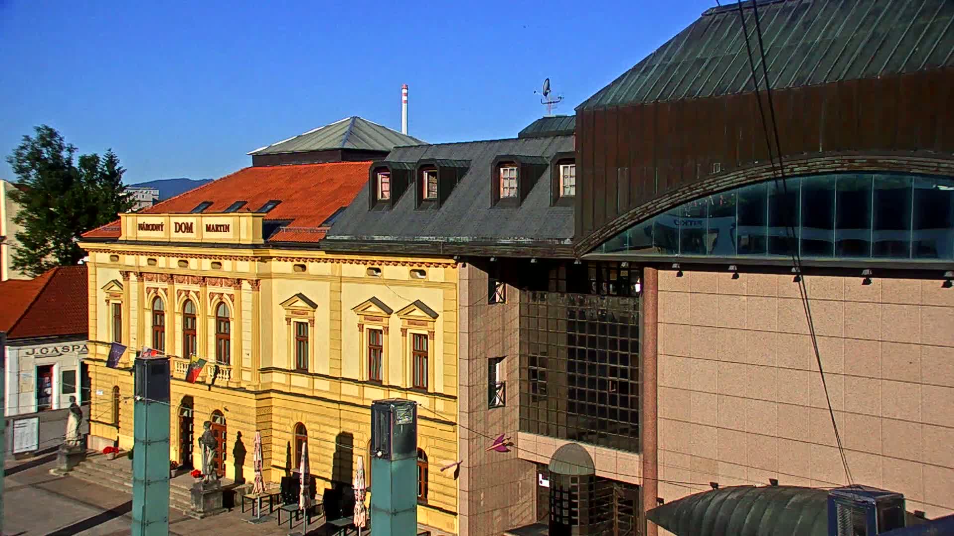  Martin City Center & Malú Fatra National Mountain Range Park Live Cam - Martin, Okres Martin, Zilina, Slovakia