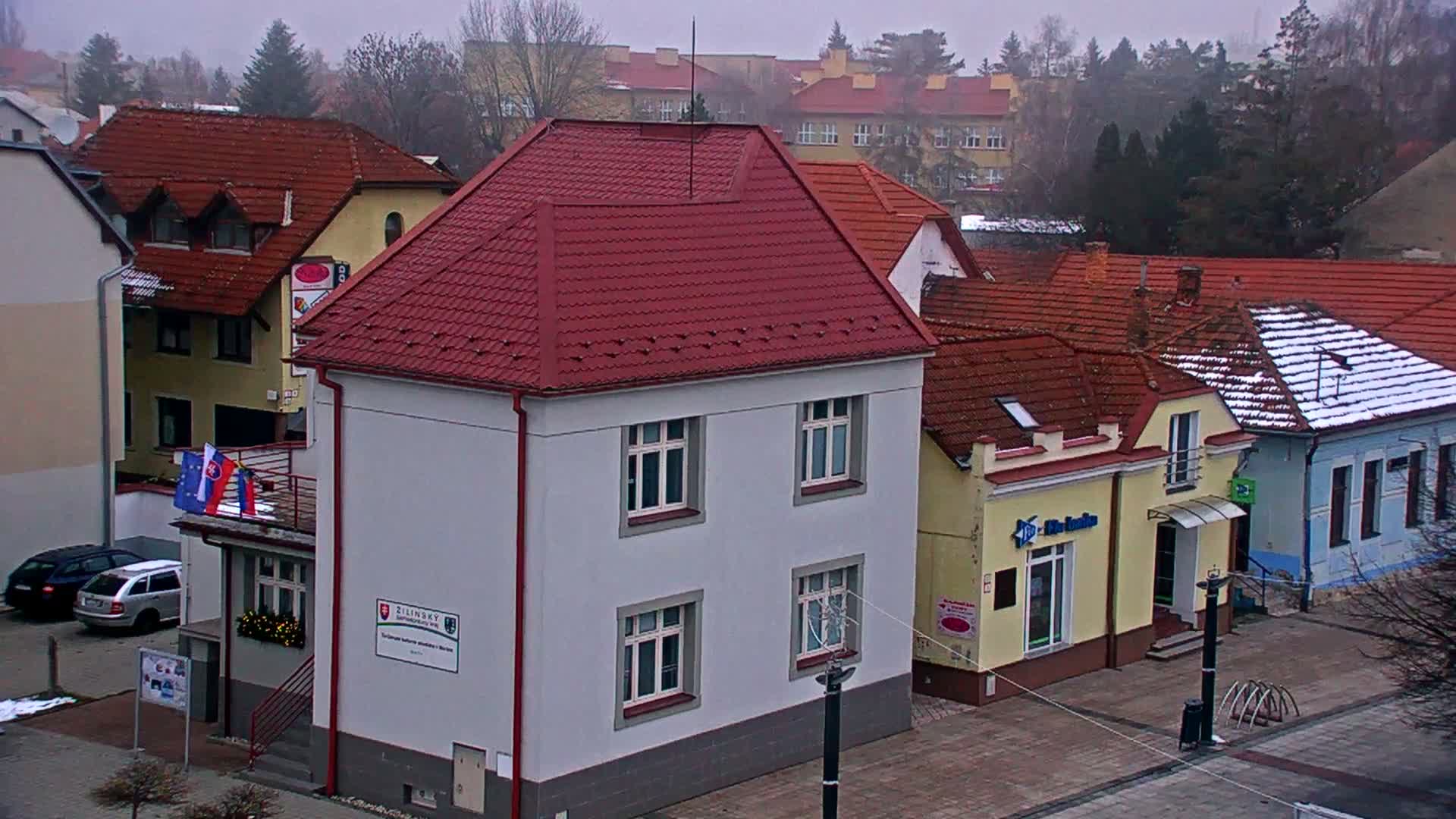 Martin City Center & Malú Fatra National Mountain Range Park Live Cam - Martin, Okres Martin, Zilina, Slovakia