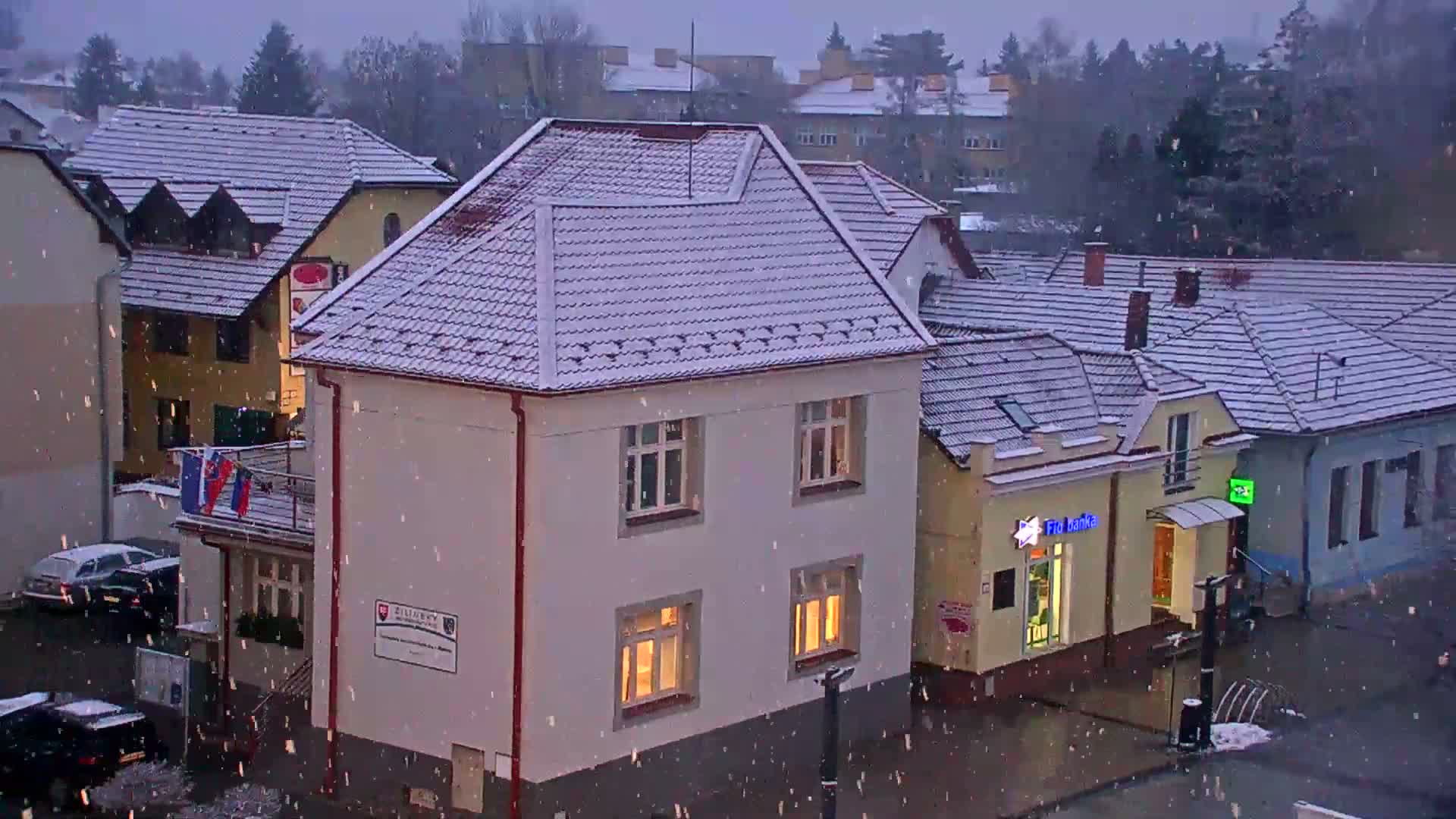 Martin City Center & Malú Fatra National Mountain Range Park Live Cam - Martin, Okres Martin, Zilina, Slovakia