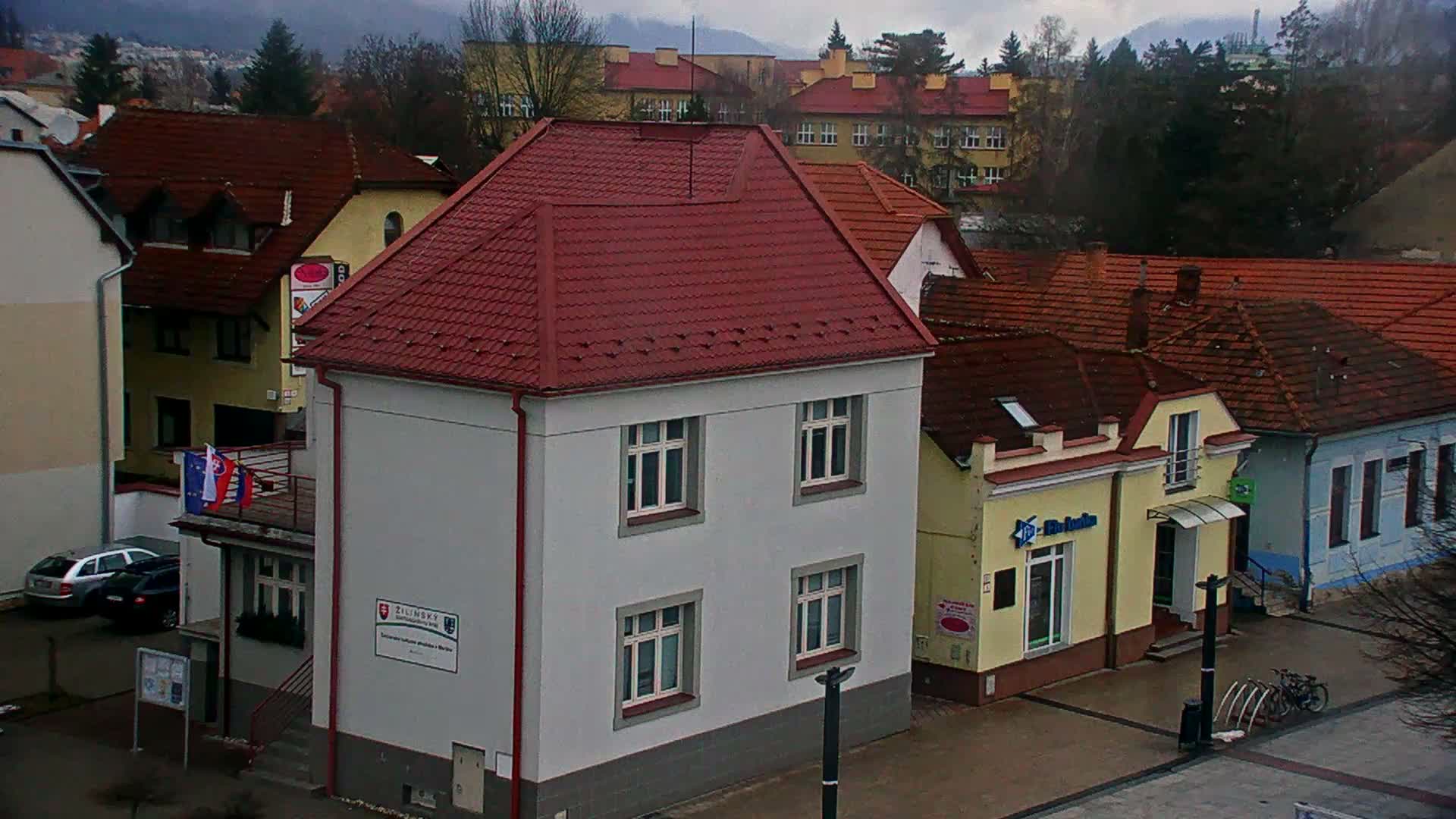 Martin City Center & Malú Fatra National Mountain Range Park Live Cam - Martin, Okres Martin, Zilina, Slovakia