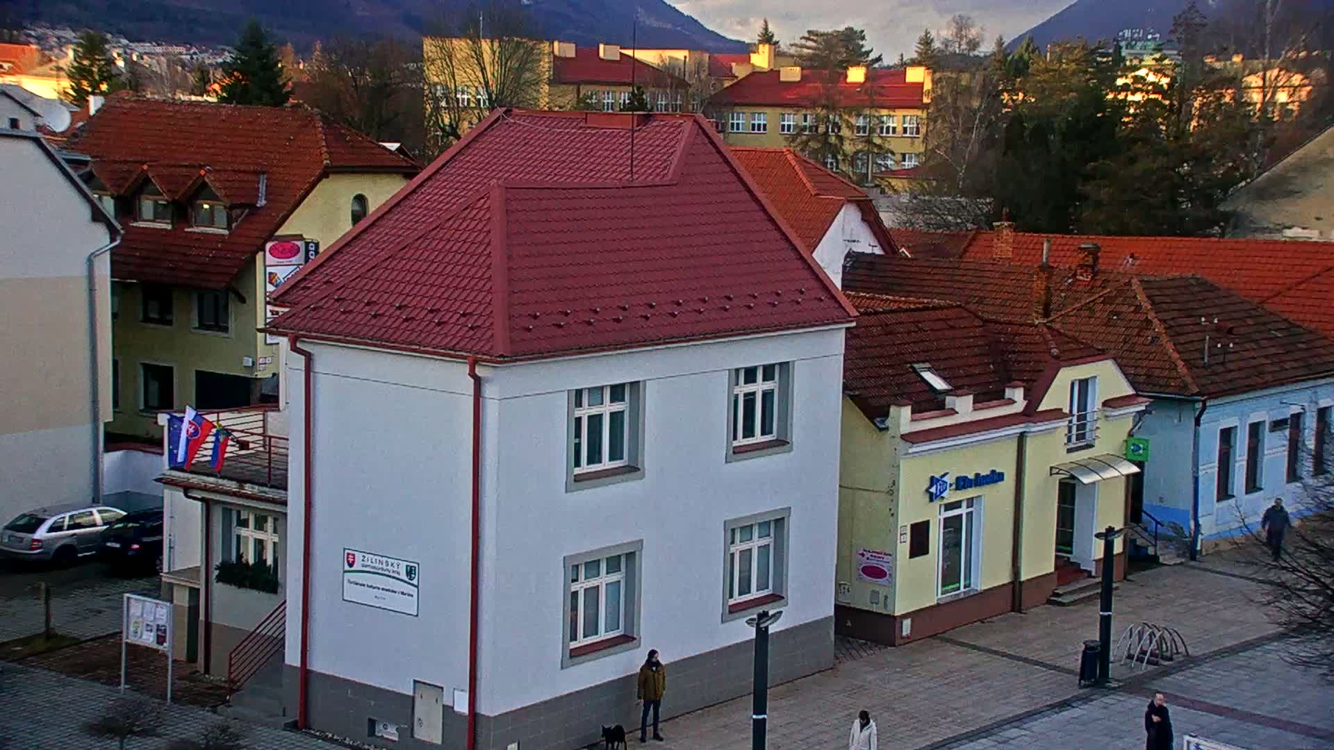 Martin City Center & Malú Fatra National Mountain Range Park Live Cam - Martin, Okres Martin, Zilina, Slovakia