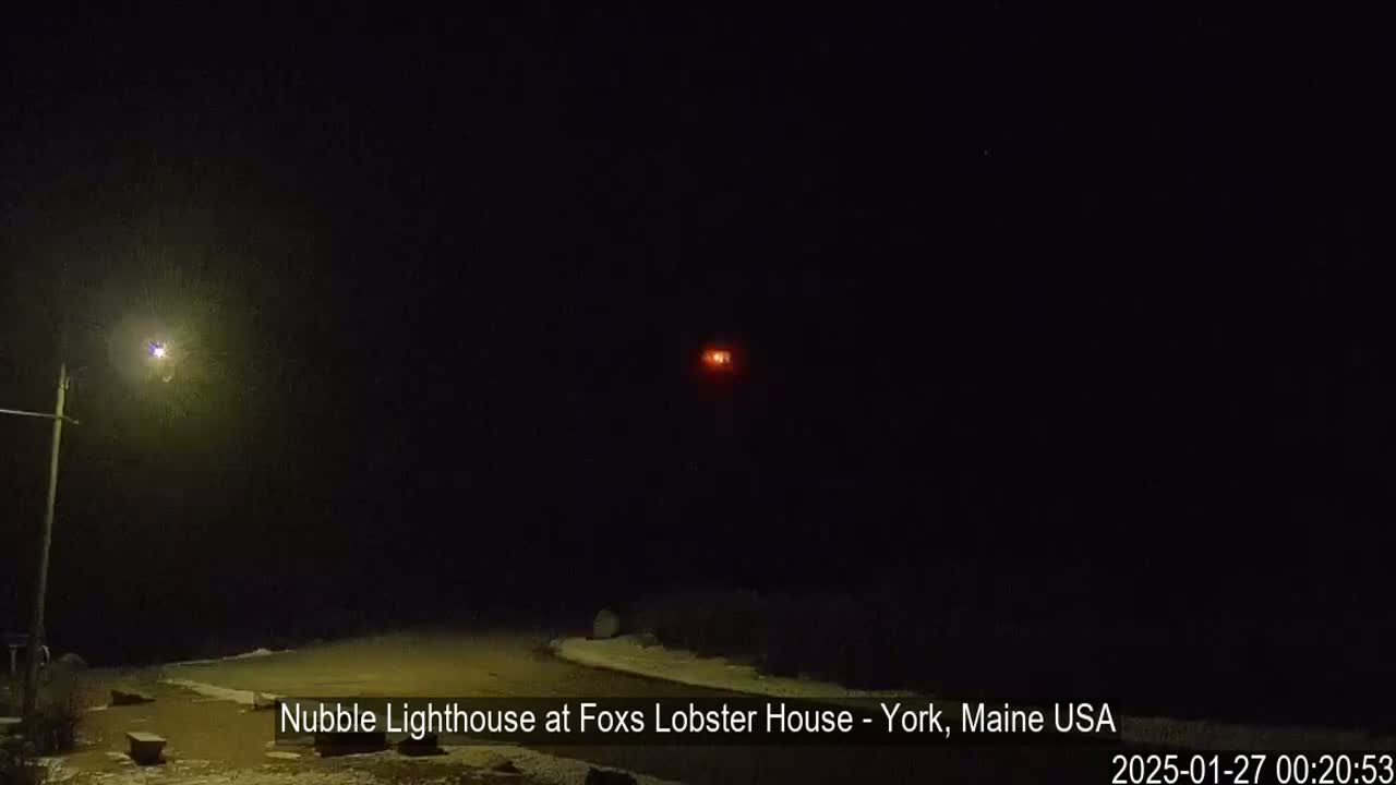 Nubble Lighthouse View Live Cam - York, Maine USA