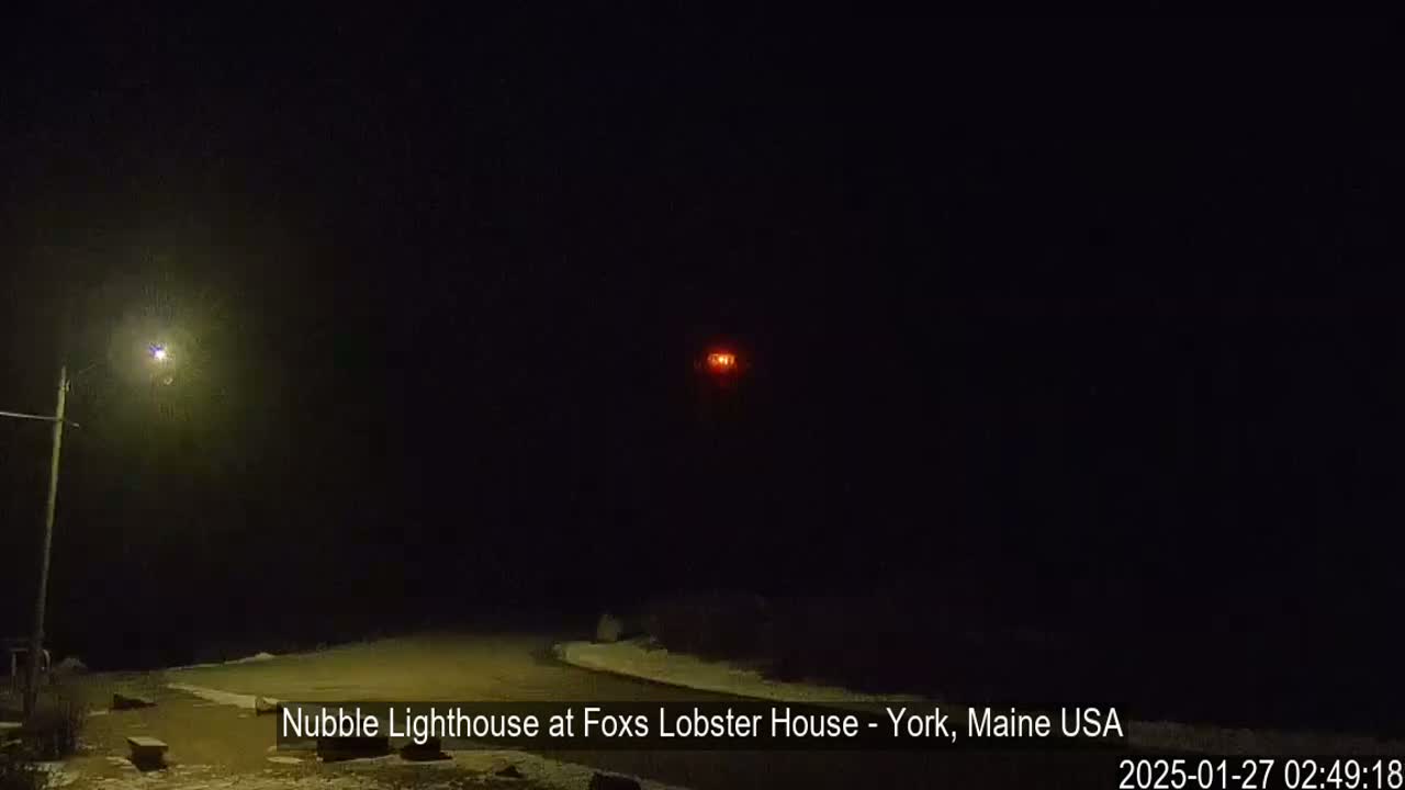 Nubble Lighthouse View Live Cam - York, Maine USA