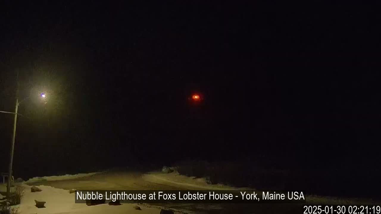 Nubble Lighthouse View Live Cam - York, Maine USA