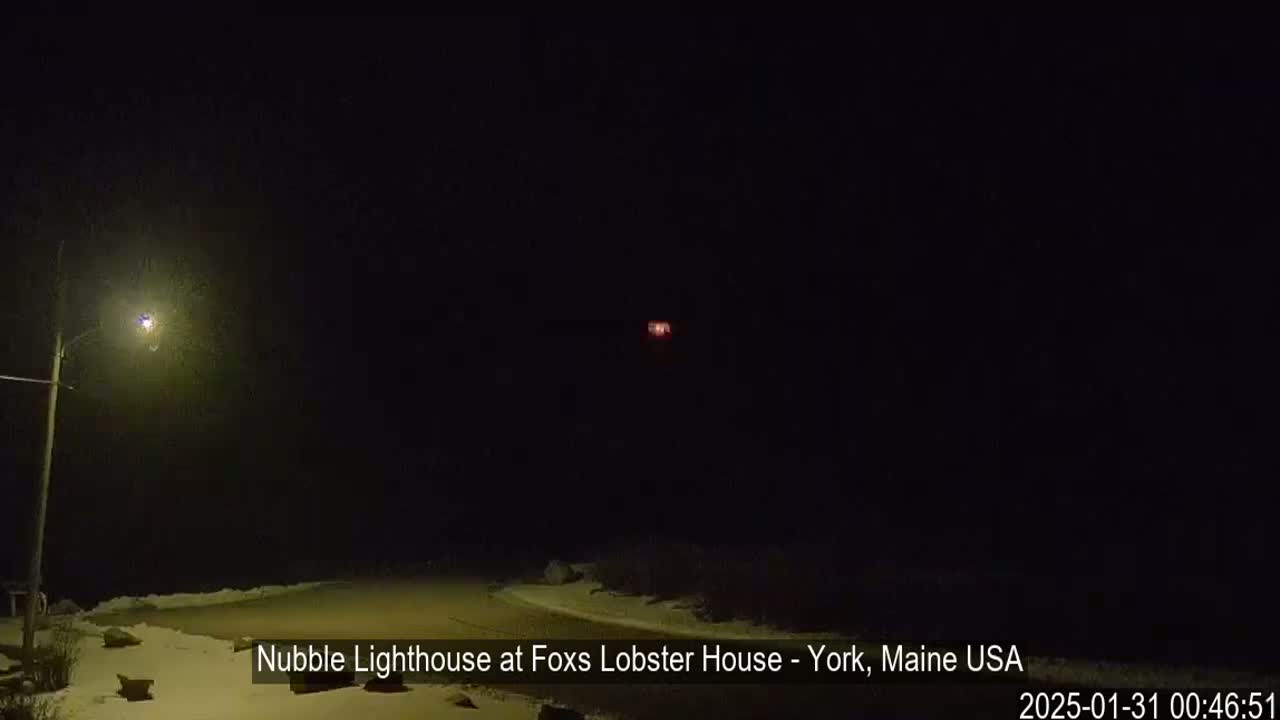 Nubble Lighthouse View Live Cam - York, Maine USA