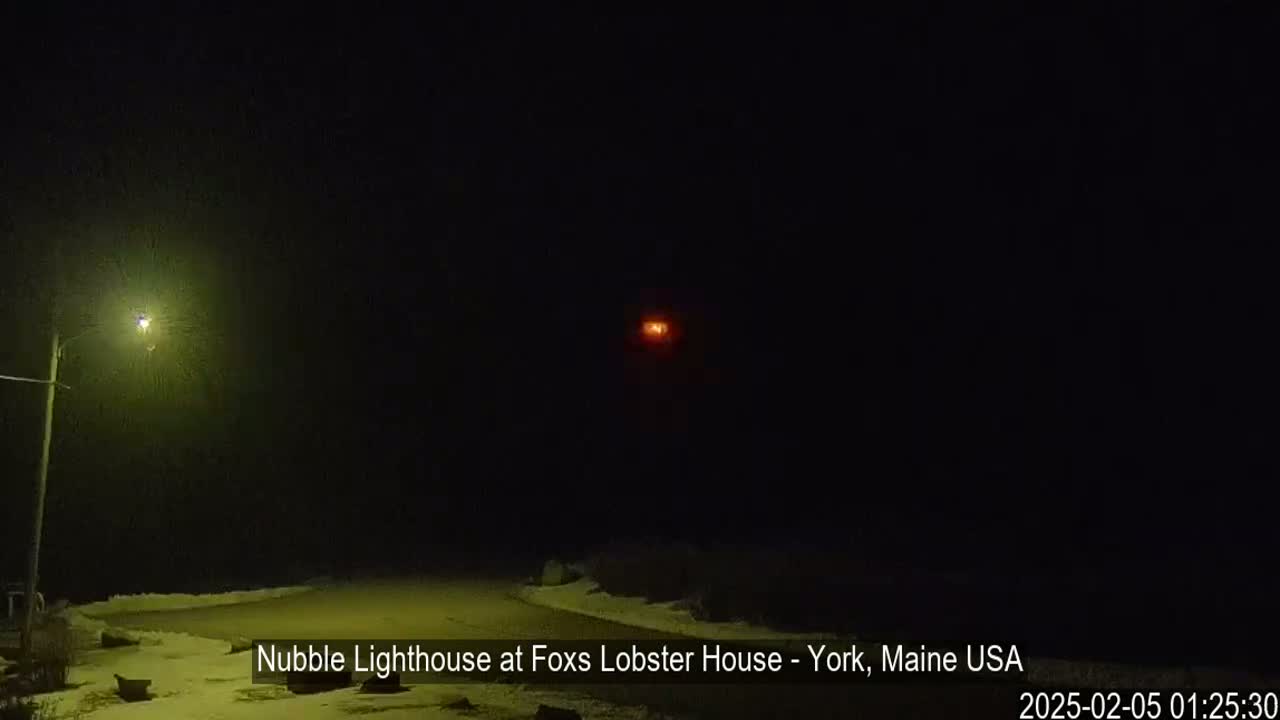 Nubble Lighthouse View Live Cam - York, Maine USA
