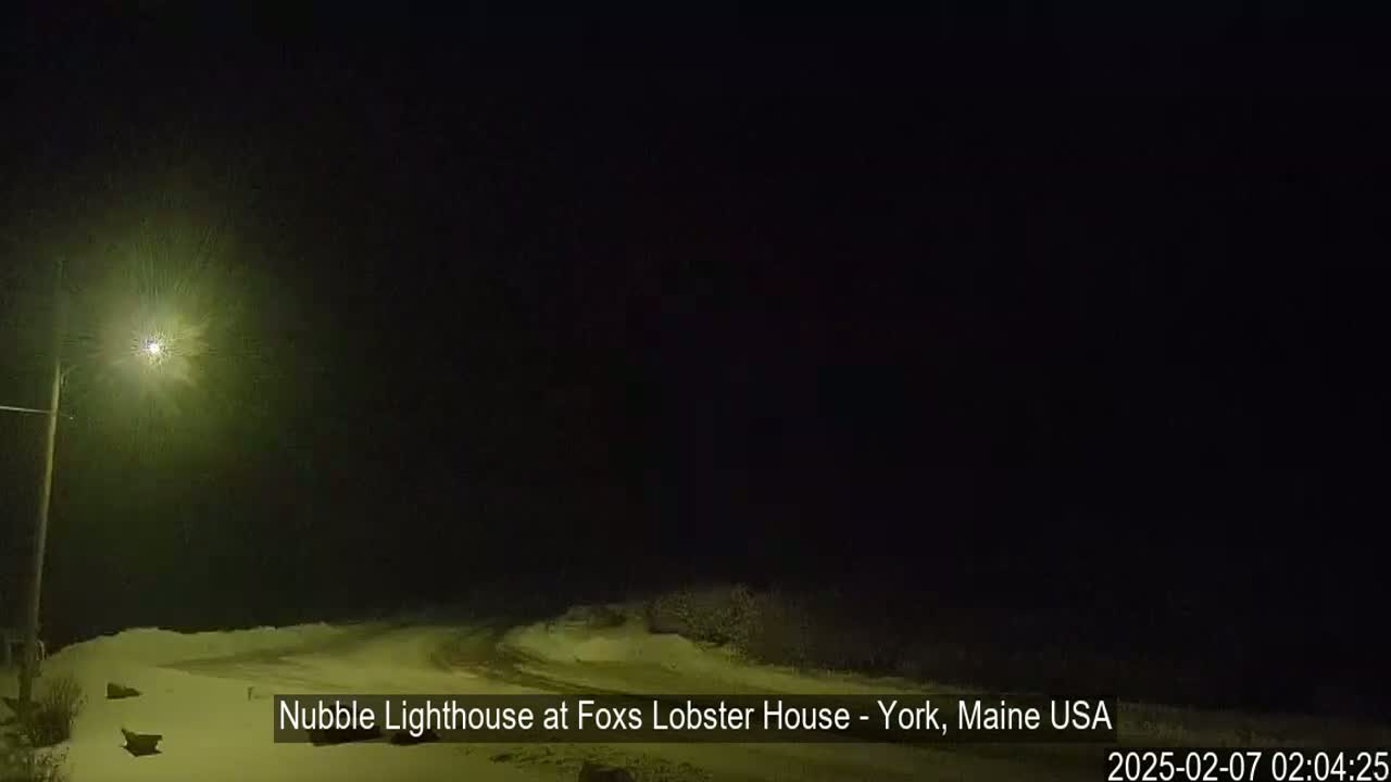 Nubble Lighthouse View Live Cam - York, Maine USA