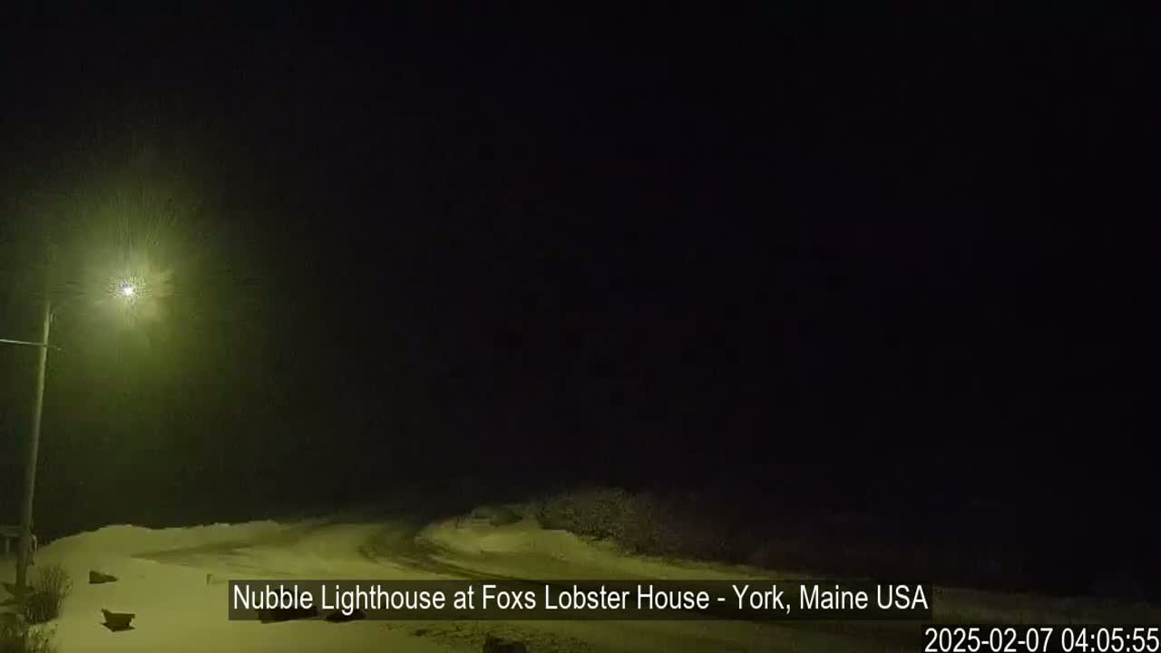 Nubble Lighthouse View Live Cam - York, Maine USA