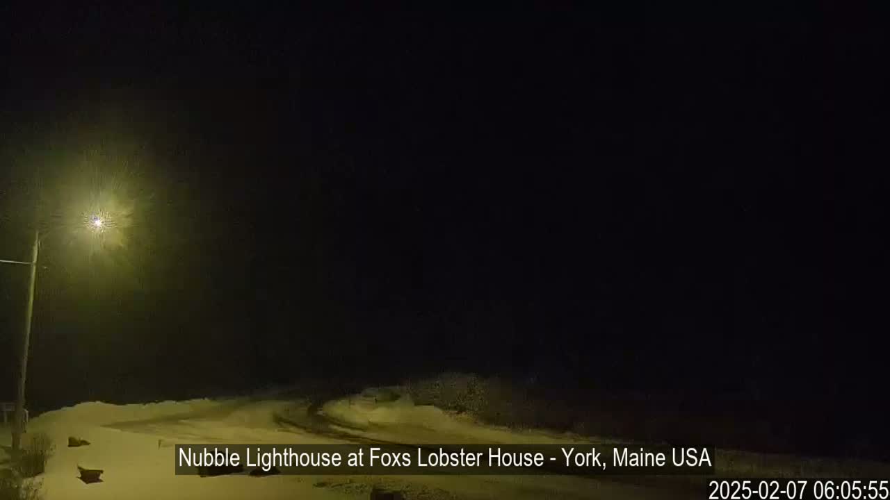 Nubble Lighthouse View Live Cam - York, Maine USA