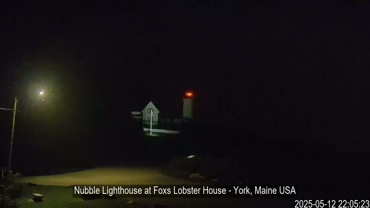 Nubble Lighthouse View Live Cam - York, Maine USA