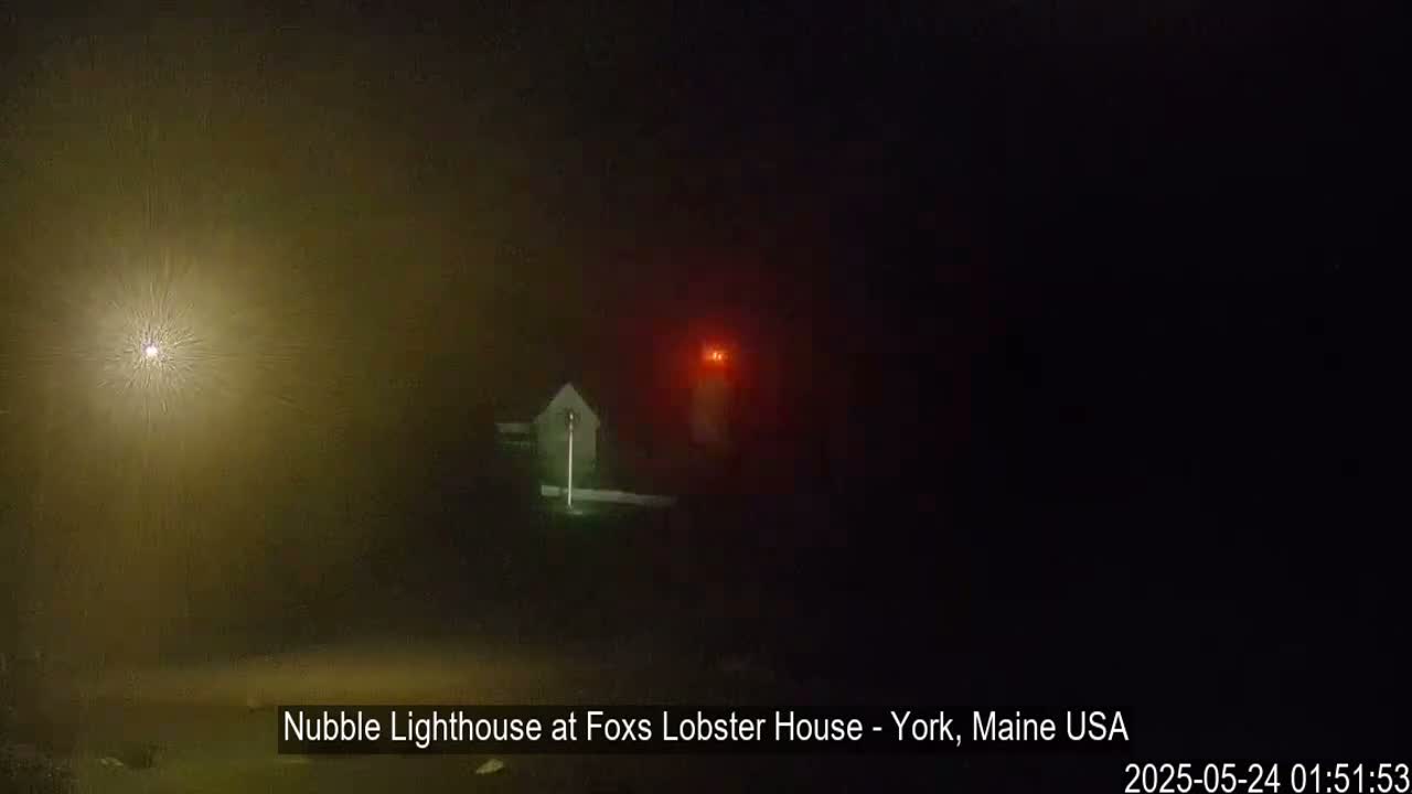 Nubble Lighthouse View Live Cam - York, Maine USA