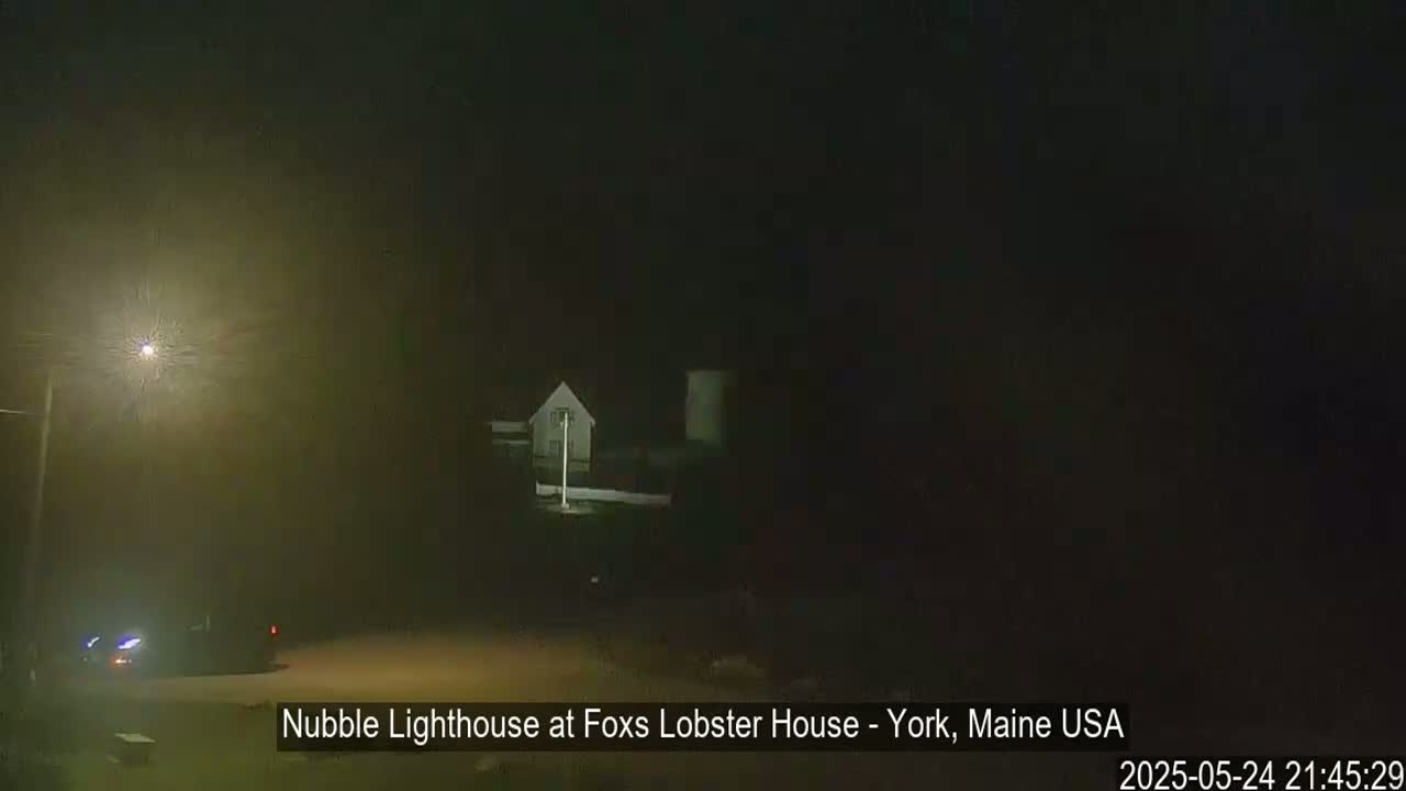 Nubble Lighthouse View Live Cam - York, Maine USA