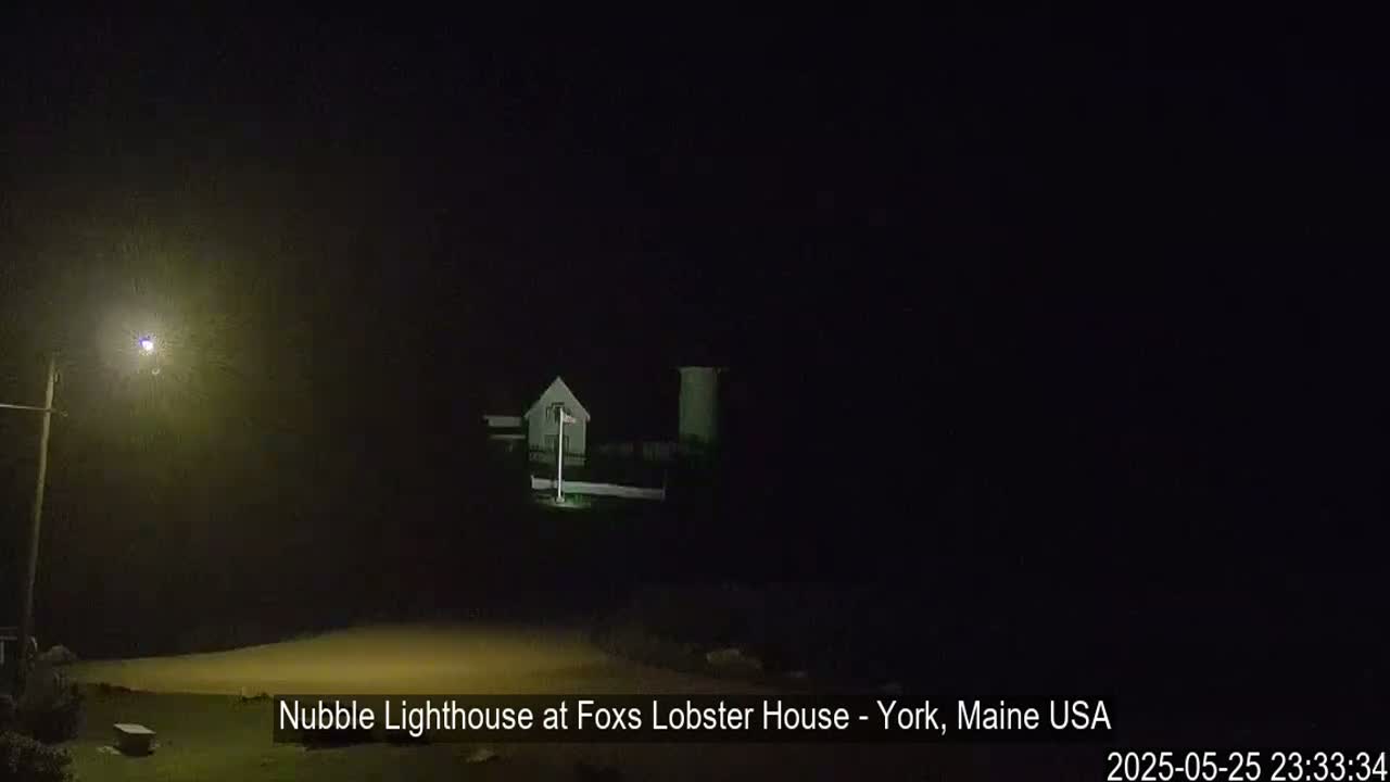 Nubble Lighthouse View Live Cam - York, Maine USA