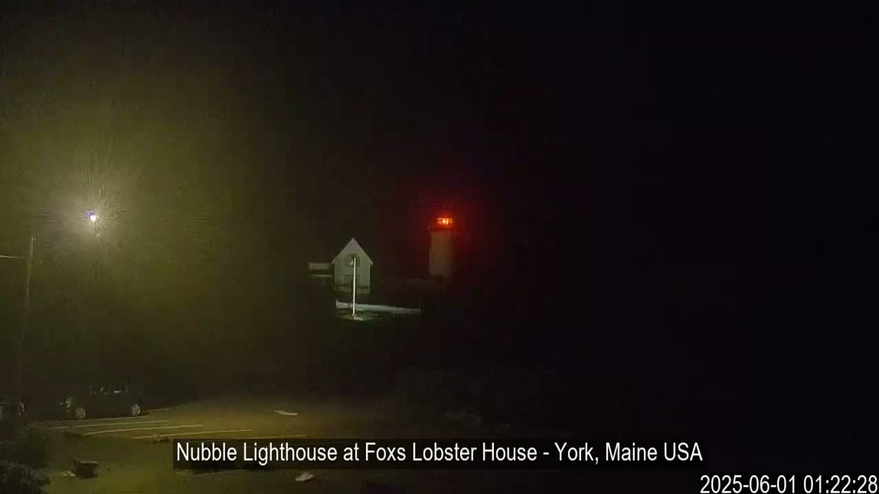 Nubble Lighthouse View Live Cam - York, Maine USA