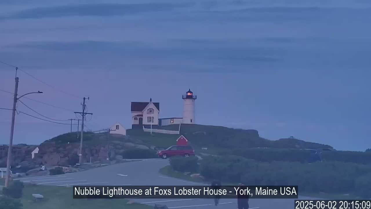 Nubble Lighthouse View Live Cam - York, Maine USA