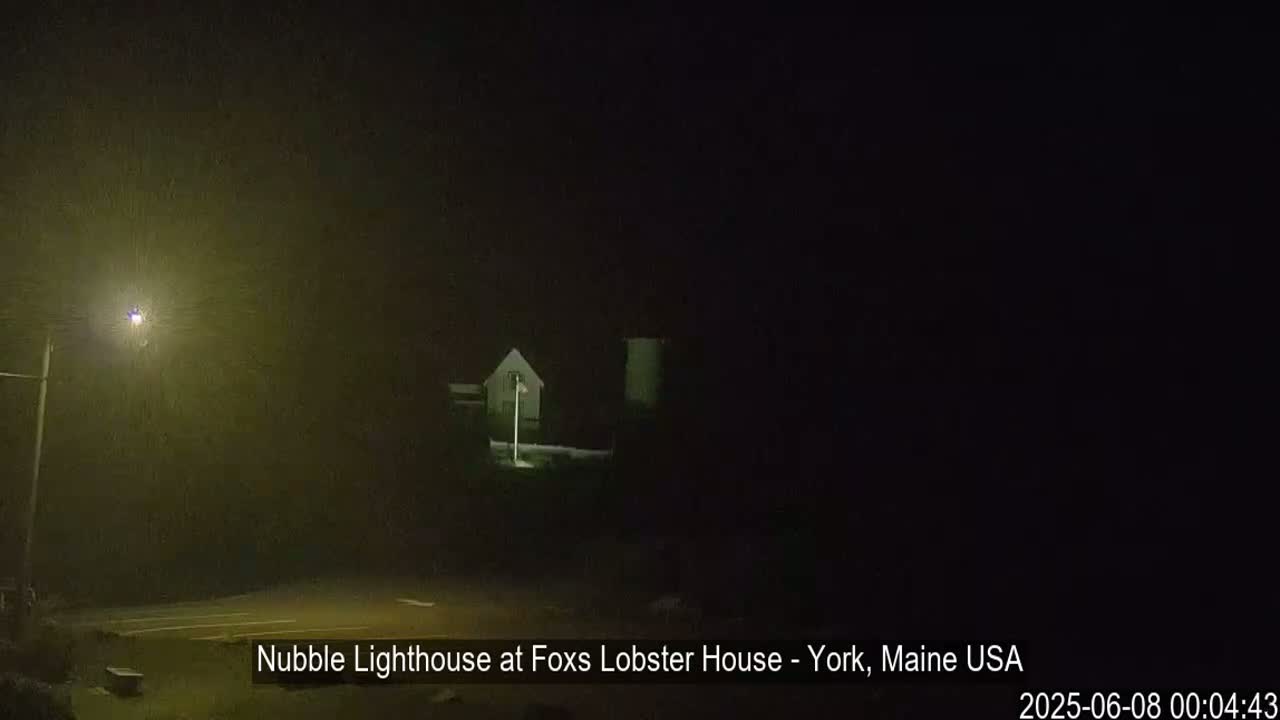 Nubble Lighthouse View Live Cam - York, Maine USA