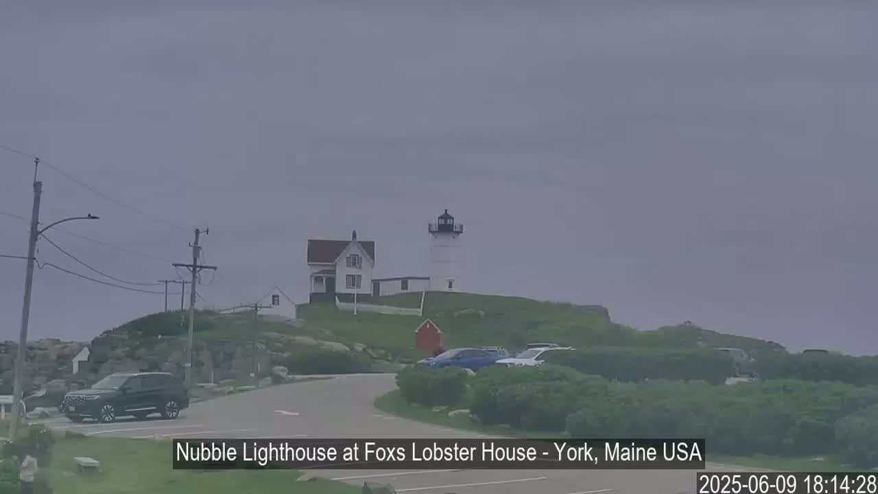 Nubble Lighthouse View Live Cam - York, Maine USA