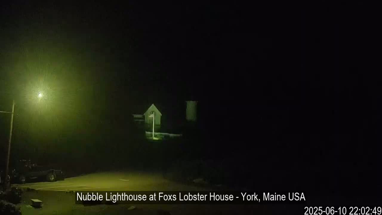 Nubble Lighthouse View Live Cam - York, Maine USA