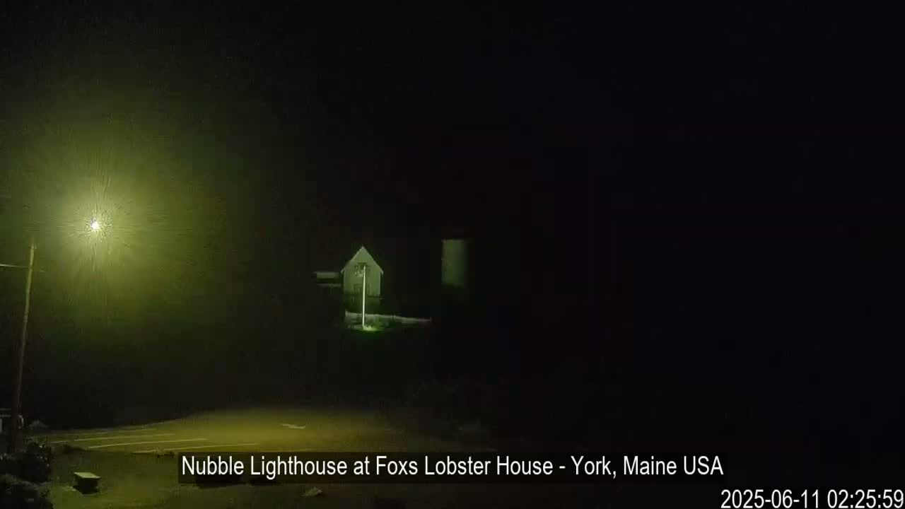 Nubble Lighthouse View Live Cam - York, Maine USA