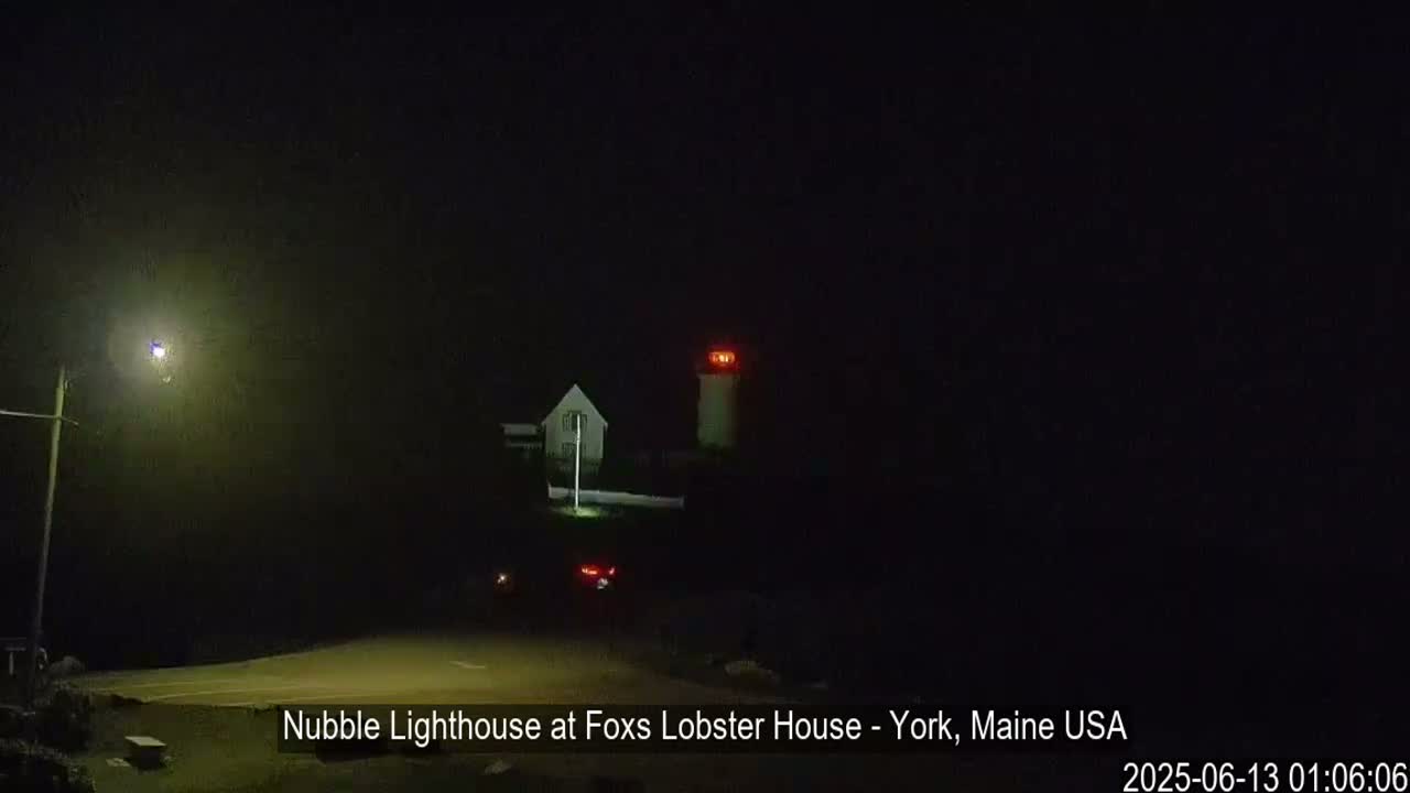 Nubble Lighthouse View Live Cam - York, Maine USA