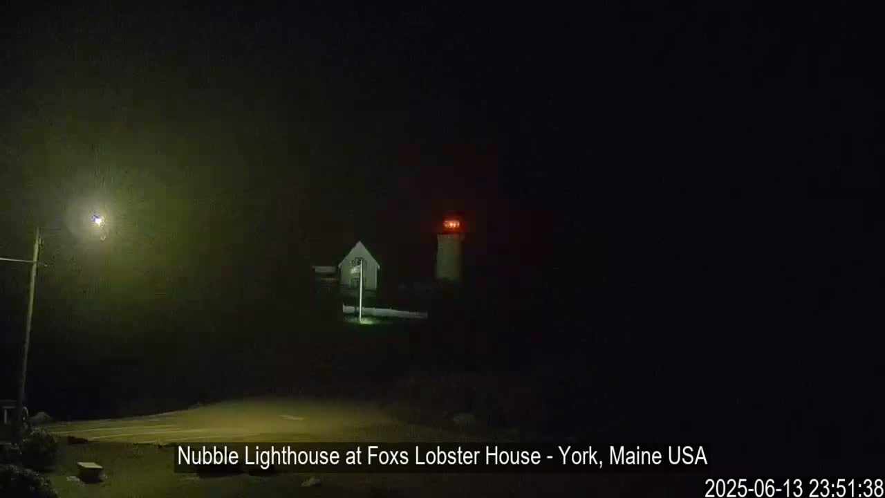 Nubble Lighthouse View Live Cam - York, Maine USA