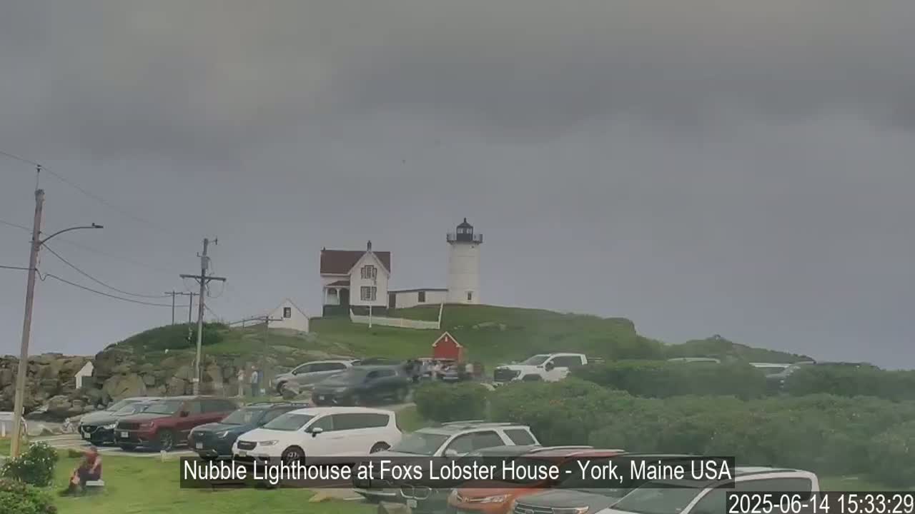 Nubble Lighthouse View Live Cam - York, Maine USA