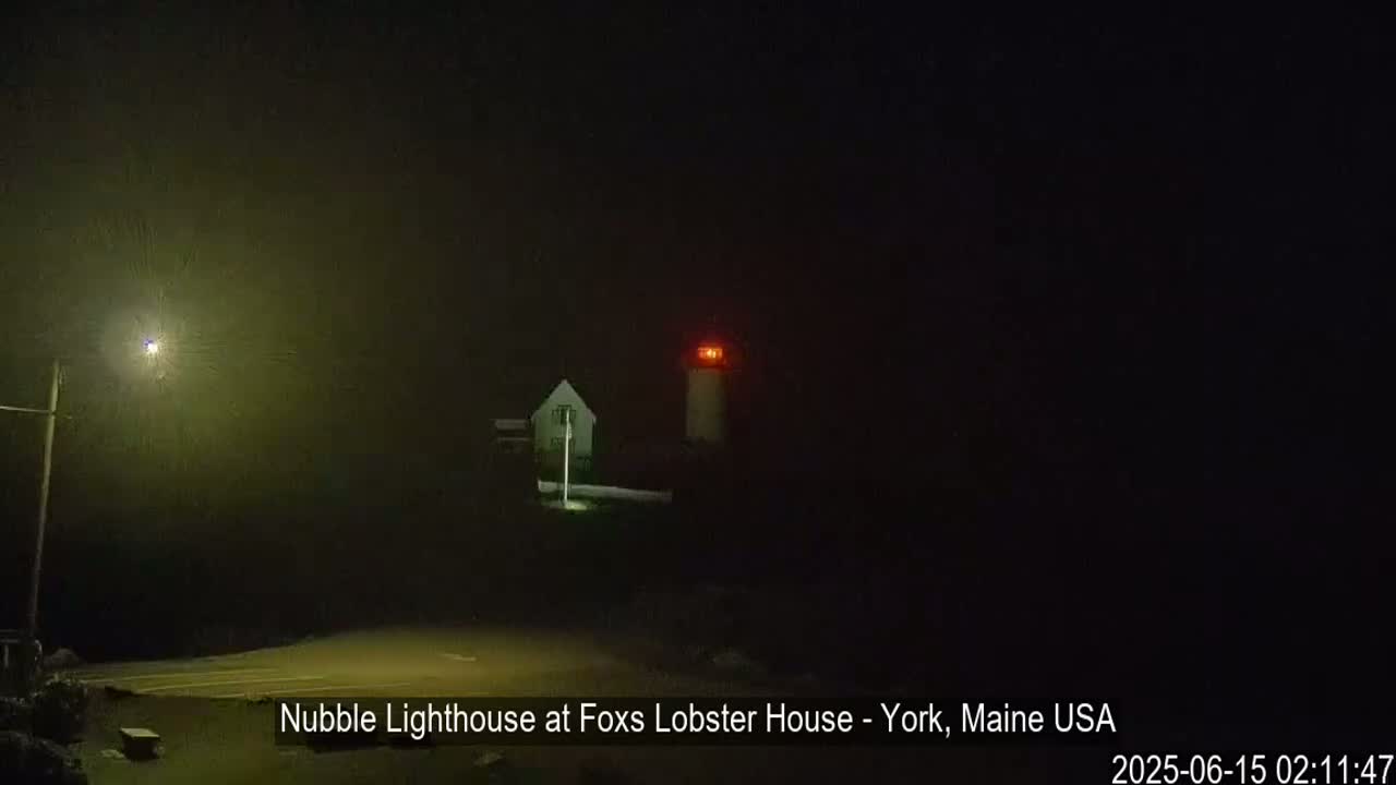 Nubble Lighthouse View Live Cam - York, Maine USA