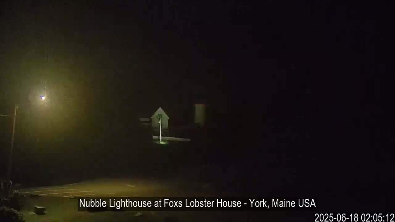 Nubble Lighthouse View Live Cam - York, Maine USA