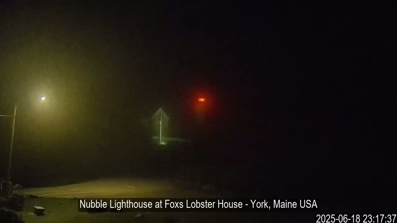 Nubble Lighthouse View Live Cam - York, Maine USA