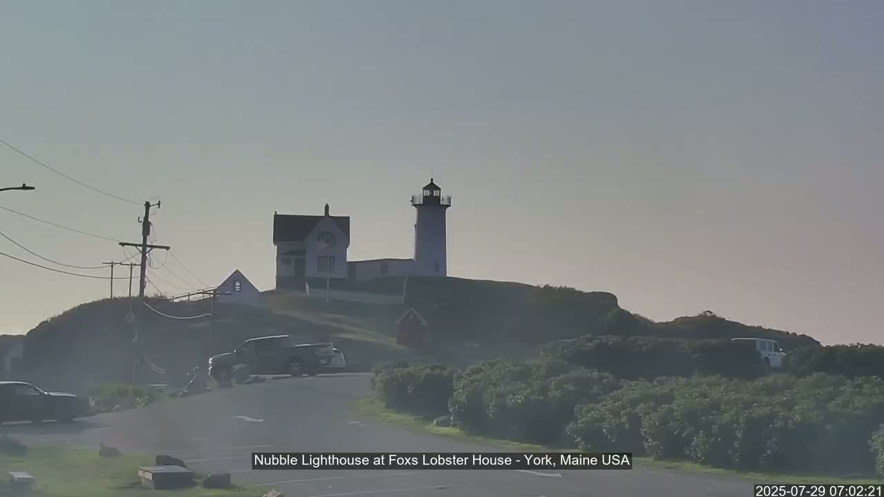 Nubble Lighthouse View Live Cam - York, Maine USA