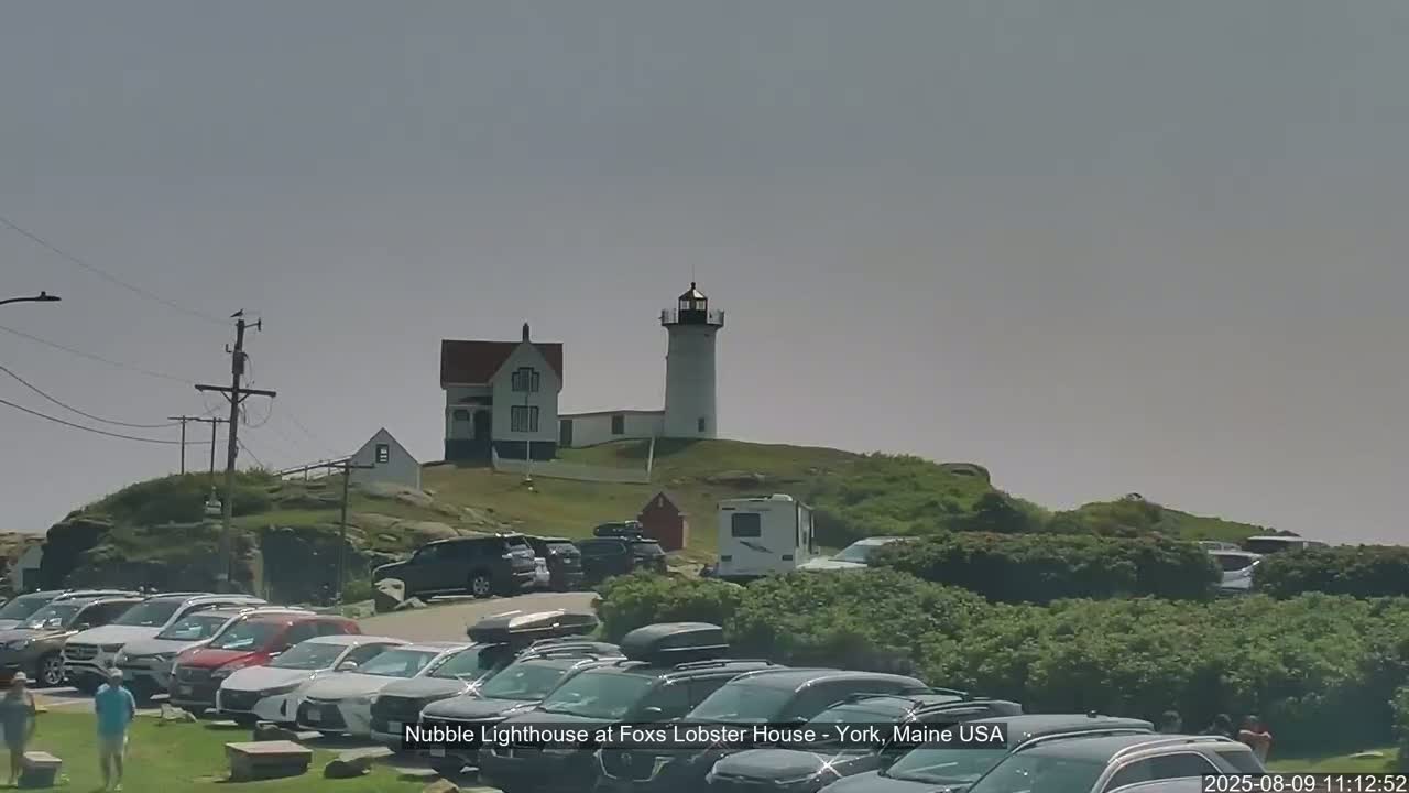 Nubble Lighthouse View Live Cam - York, Maine USA