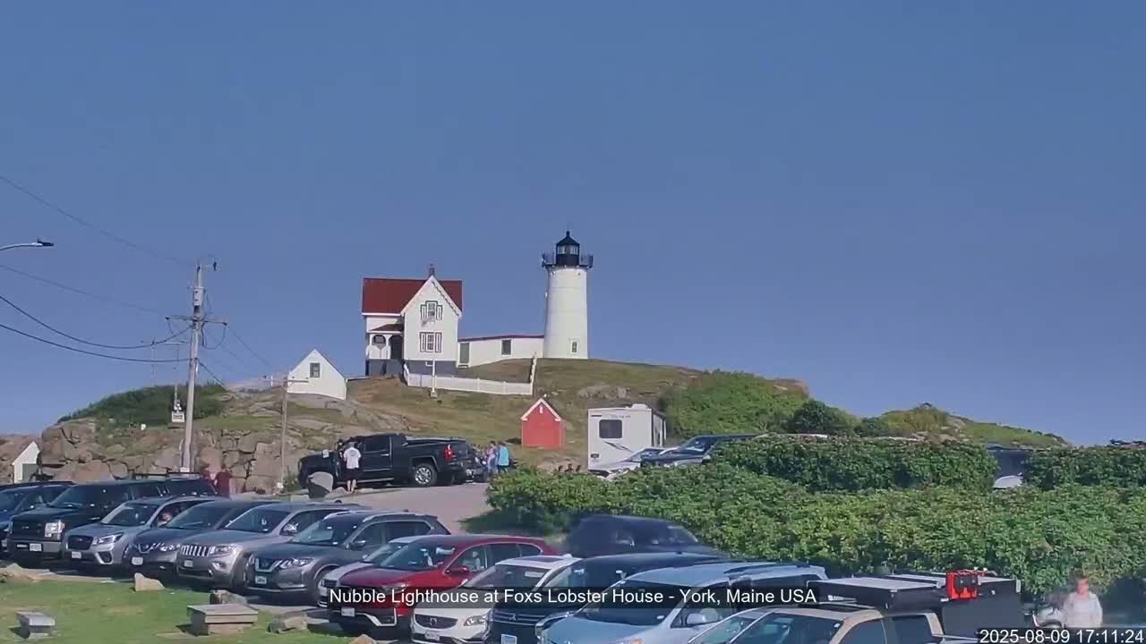 Nubble Lighthouse View Live Cam - York, Maine USA