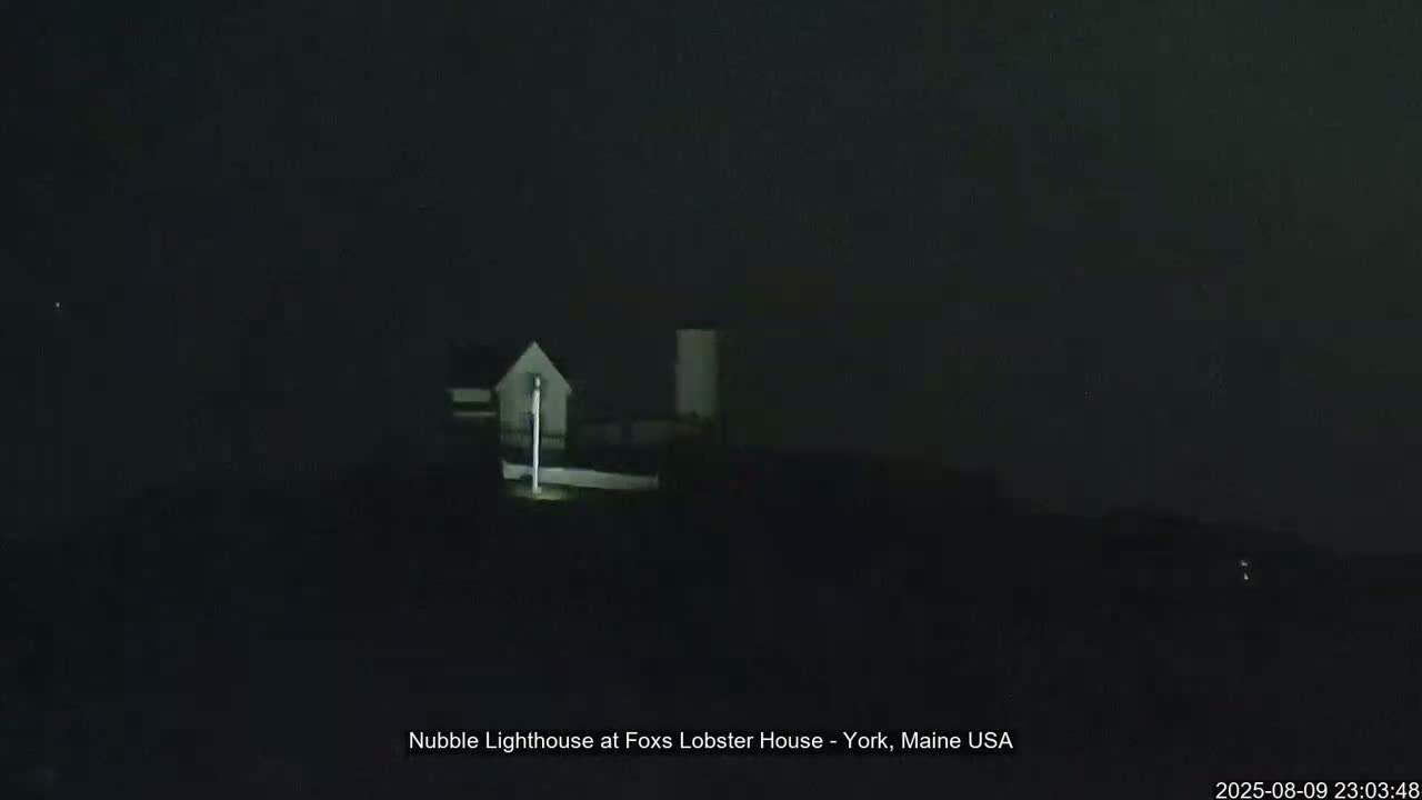 Nubble Lighthouse View Live Cam - York, Maine USA