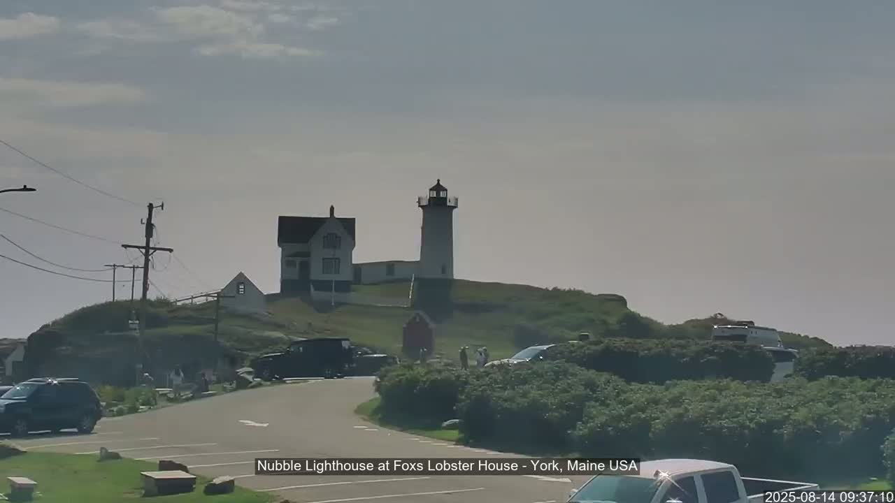 Nubble Lighthouse View Live Cam - York, Maine USA