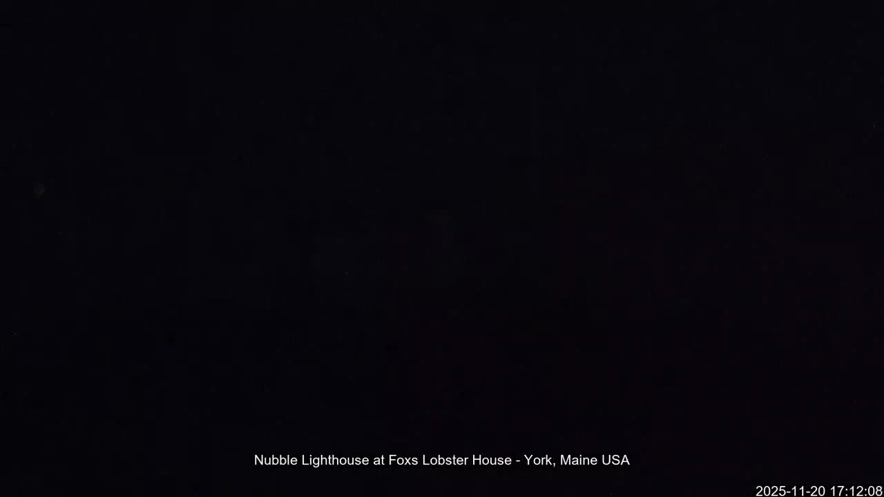 Nubble Lighthouse View Live Cam - York, Maine USA