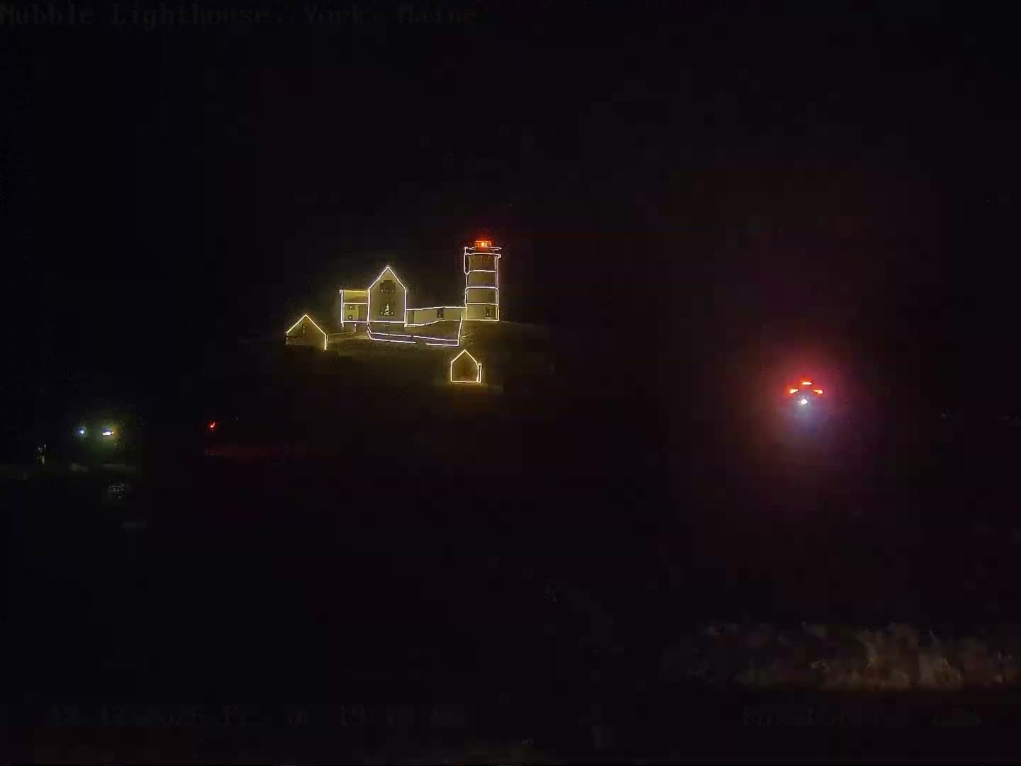 Nubble Lighthouse View Live Cam - York, Maine USA