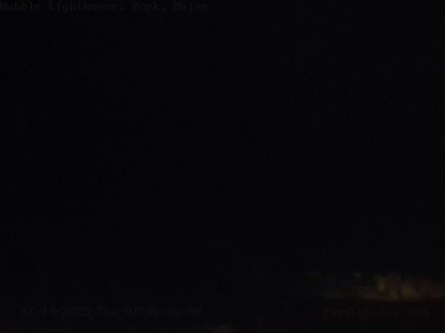 Nubble Lighthouse View Live Cam - York, Maine USA