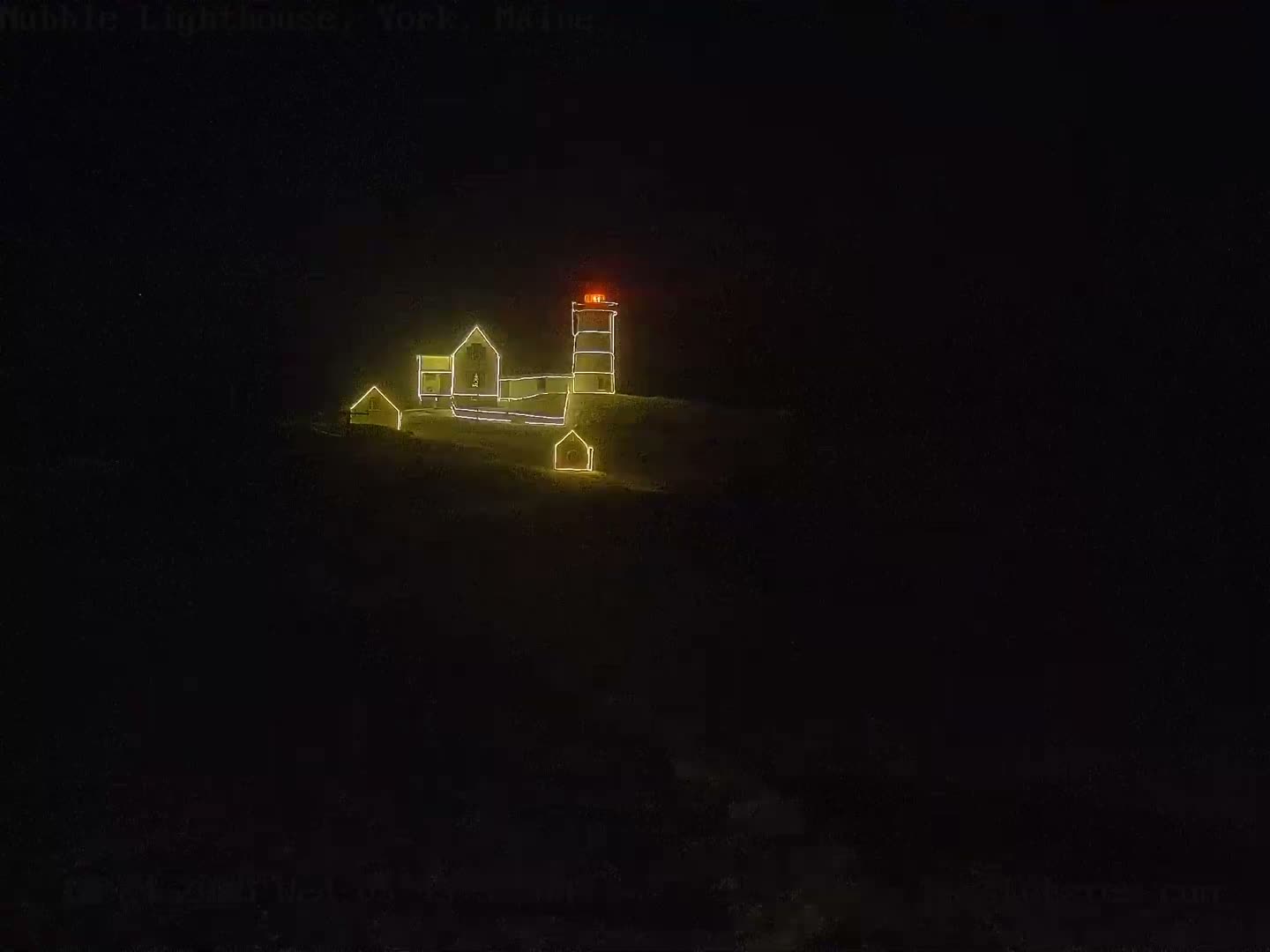 Nubble Lighthouse View Live Cam - York, Maine USA
