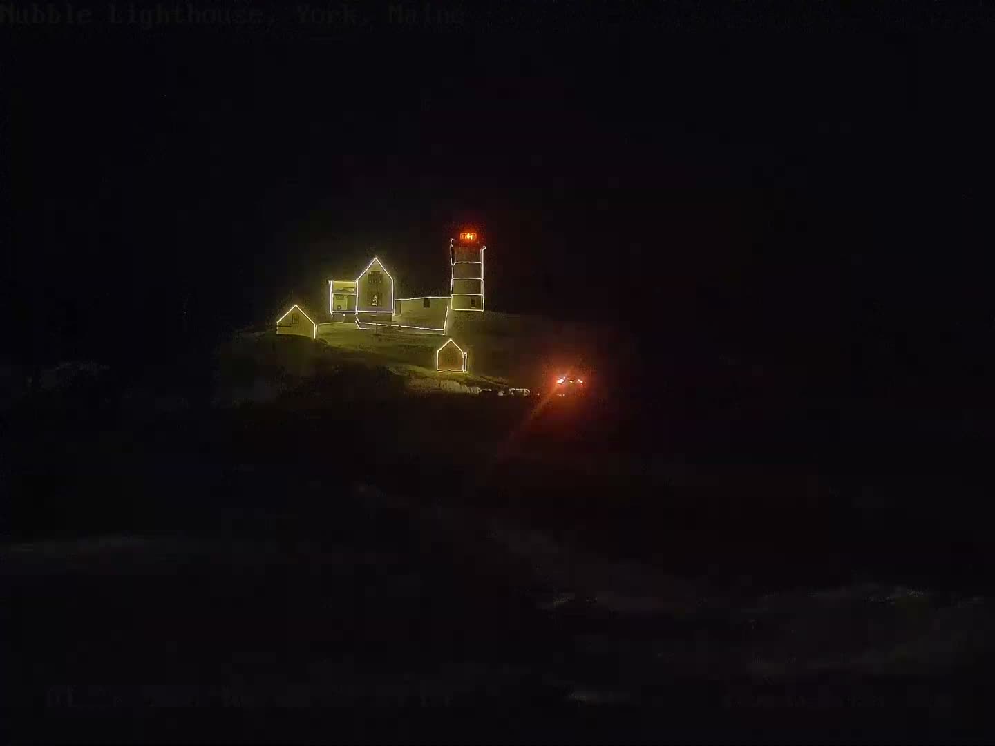 Nubble Lighthouse View Live Cam - York, Maine USA